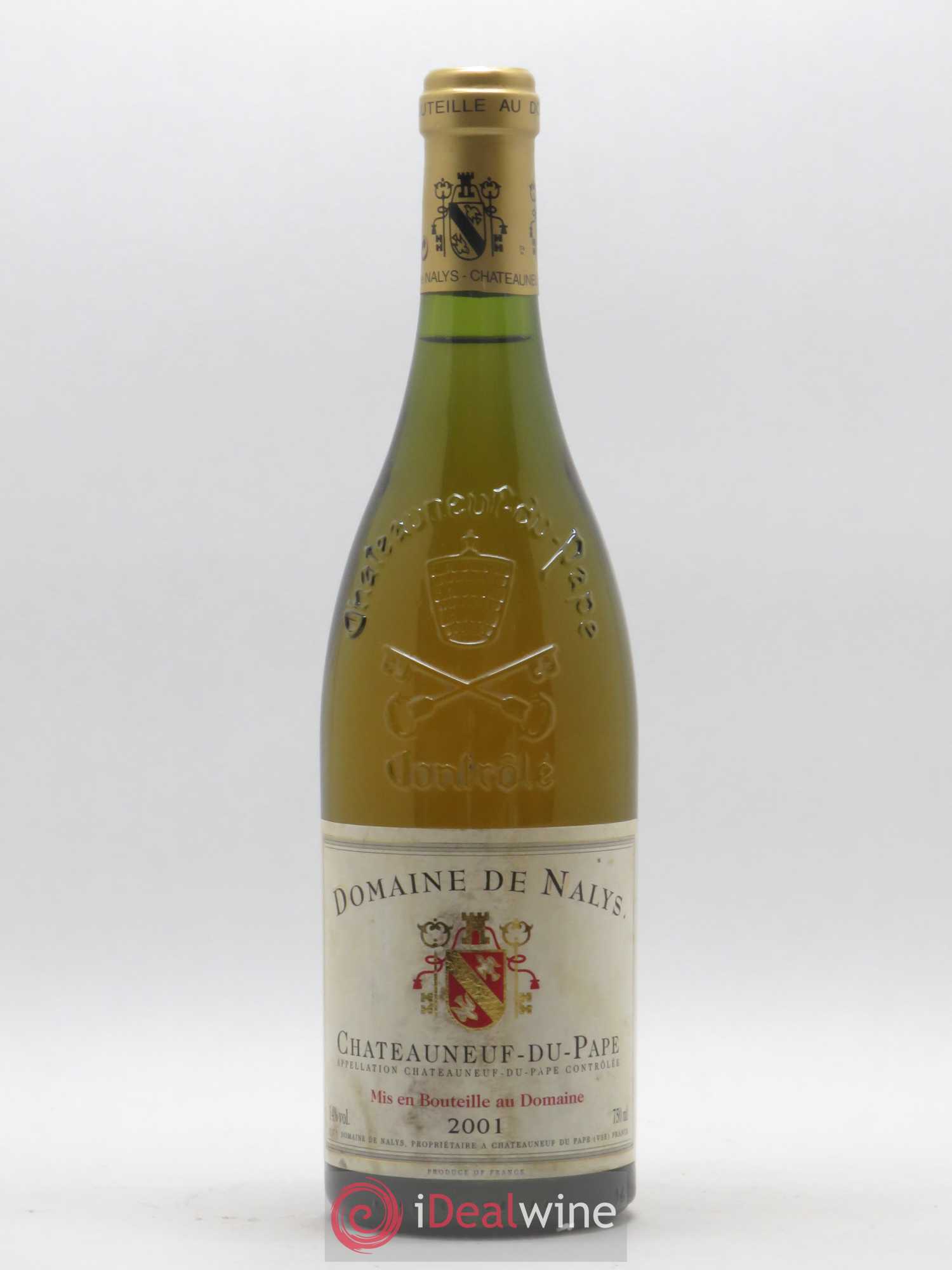 Châteauneuf-du-Pape Château de Nalys 2001 - Lot de 1 bouteille - 0