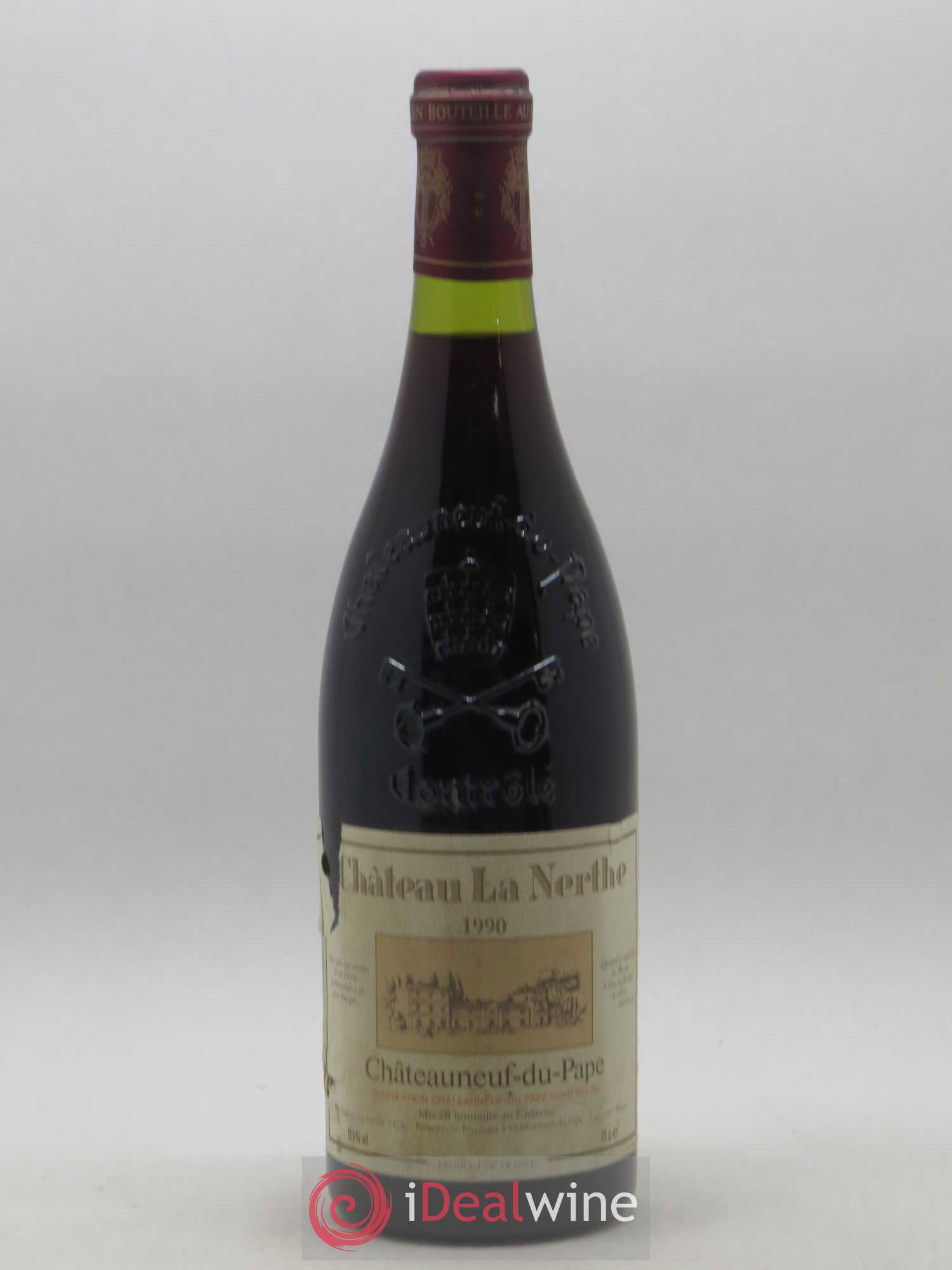 Châteauneuf-du-Pape Château la Nerthe Famille Richard (sans prix de réserve) 1990 - Lot de 1 bouteille - 0