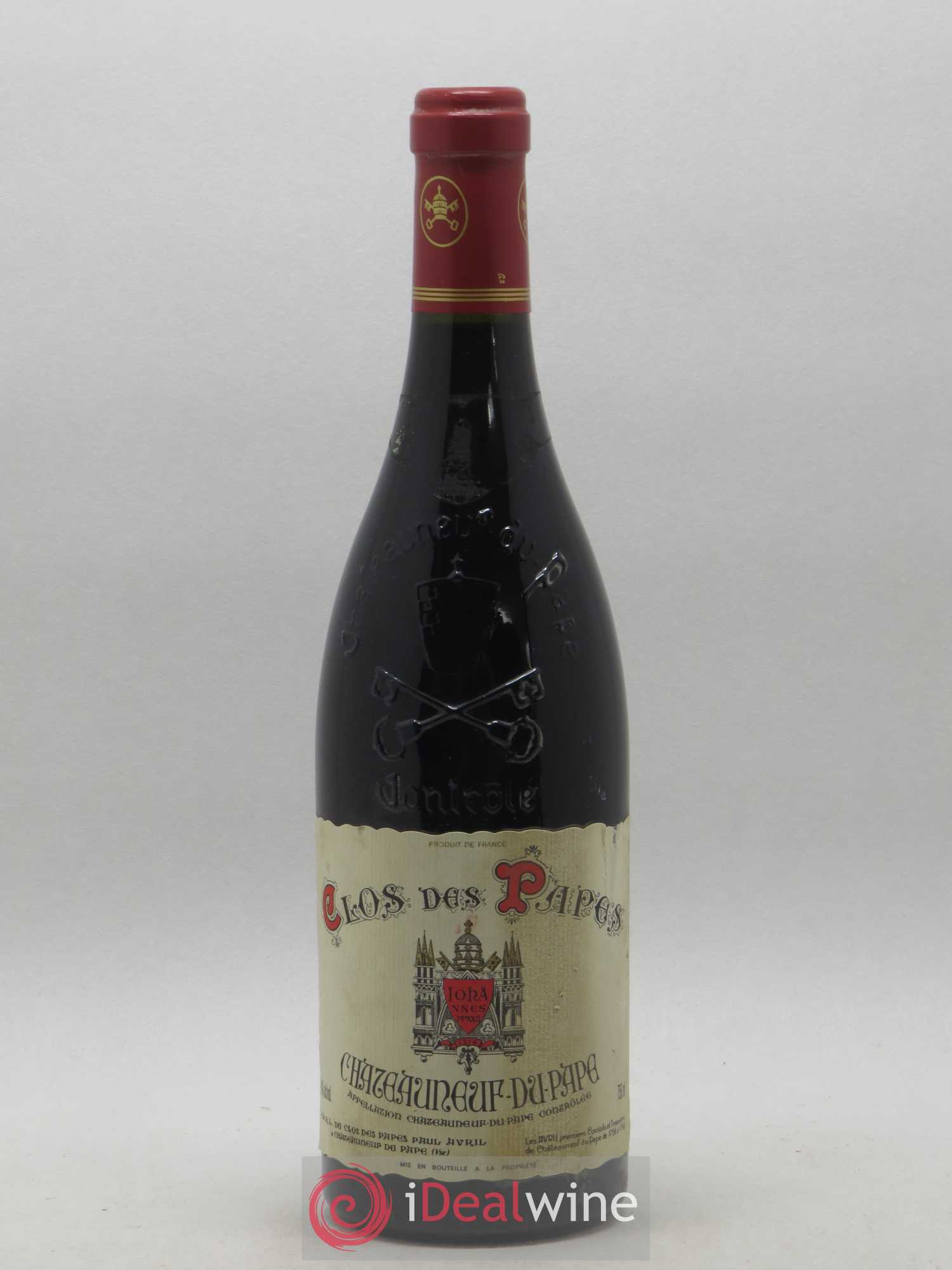 Châteauneuf-du-Pape Clos des Papes - Paul Avril 1997 - Lot de 1 bouteille - 0