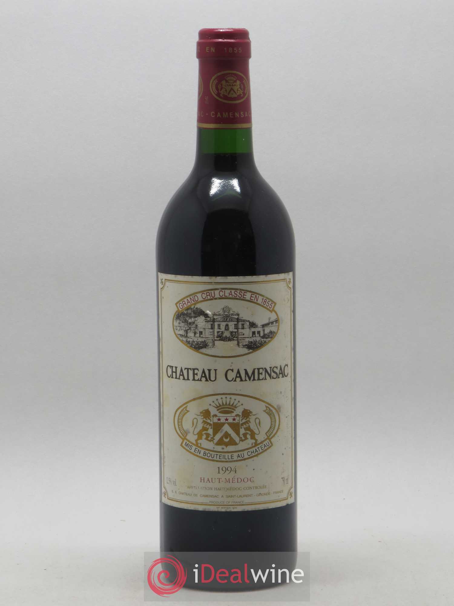 Château Camensac 5ème Grand Cru Classé 1994 - Lot de 1 bouteille - 0
