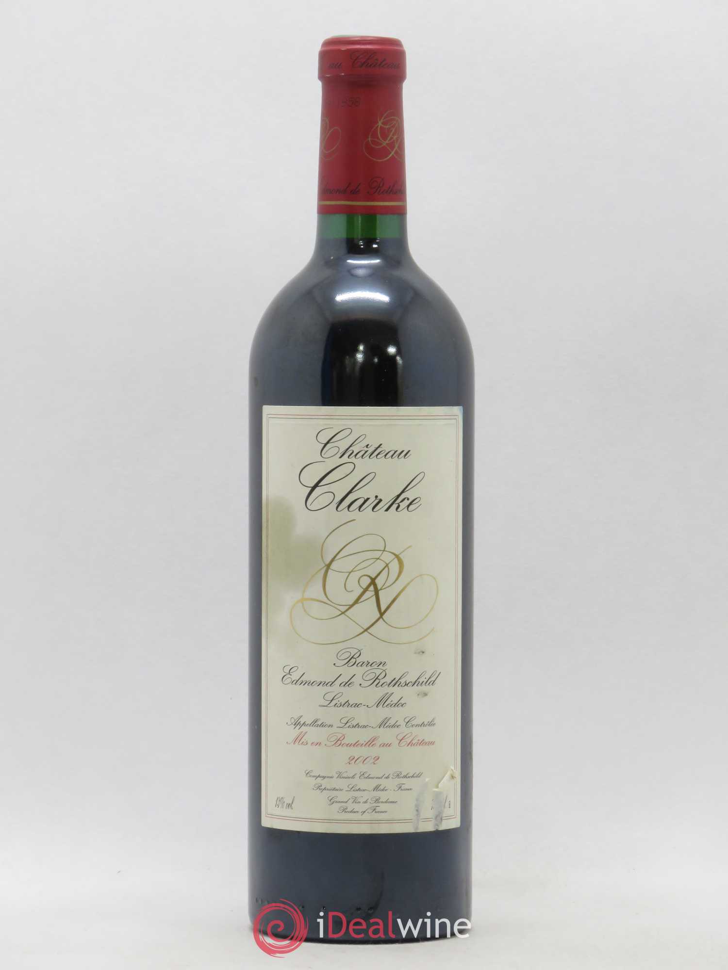 Château Clarke 2002 - Posten von 1 Flasche - 0