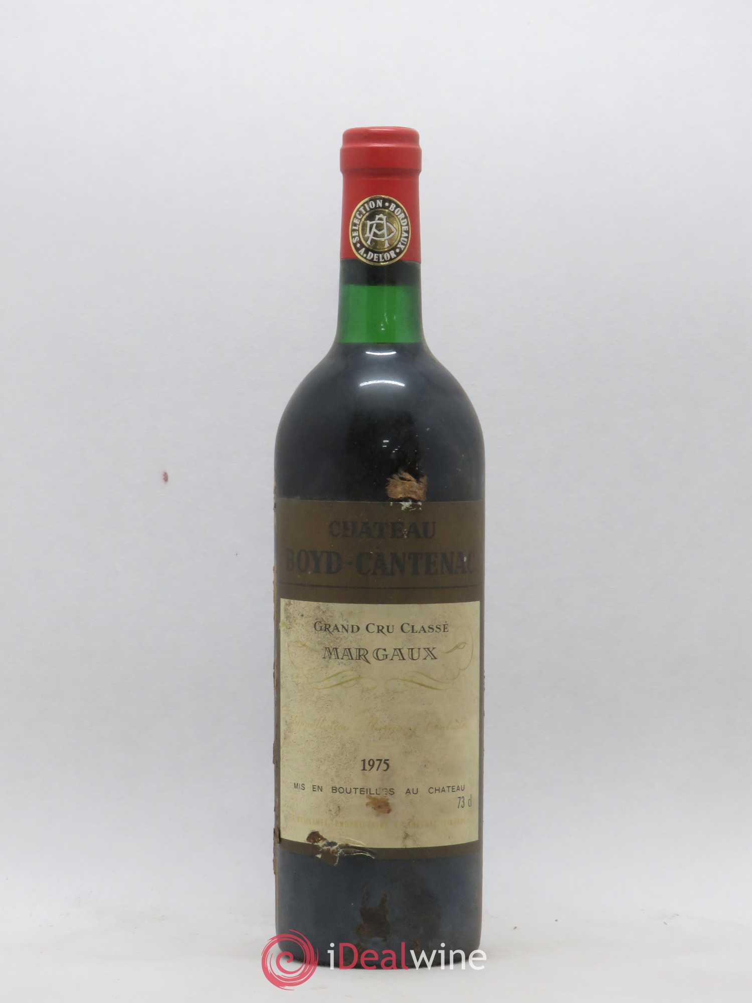 Château Boyd Cantenac 3ème Grand Cru Classé 1975 - Lot de 1 bouteille - 0