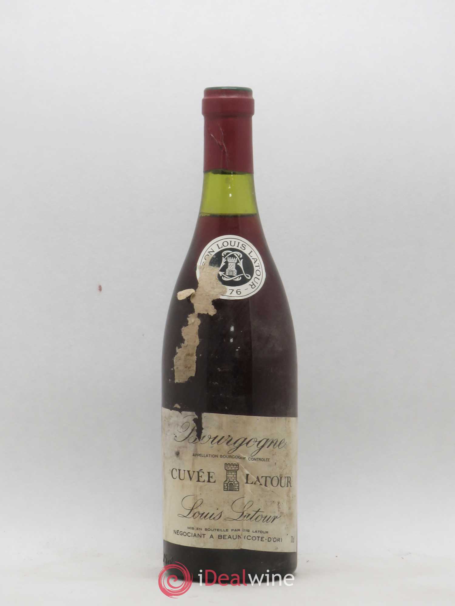 Bourgogne Cuvée Latour Louis Latour (sans prix de réserve) 1976 - Posten von 1 Flasche - 0