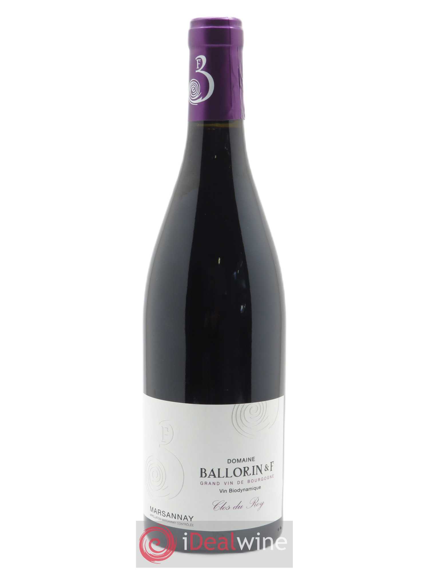 Marsannay Clos du Roy Ballorin & F(Domaine) 2019 - Lot de 1 bouteille - 0