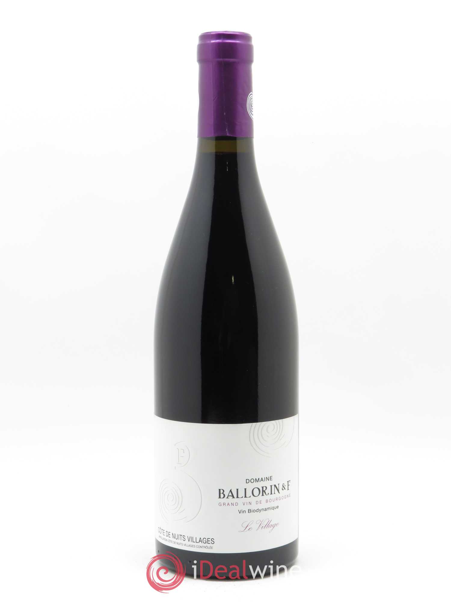 Côte de Nuits-Villages Le Village Ballorin & F(Domaine) 2018 - Lot de 1 bouteille - 0