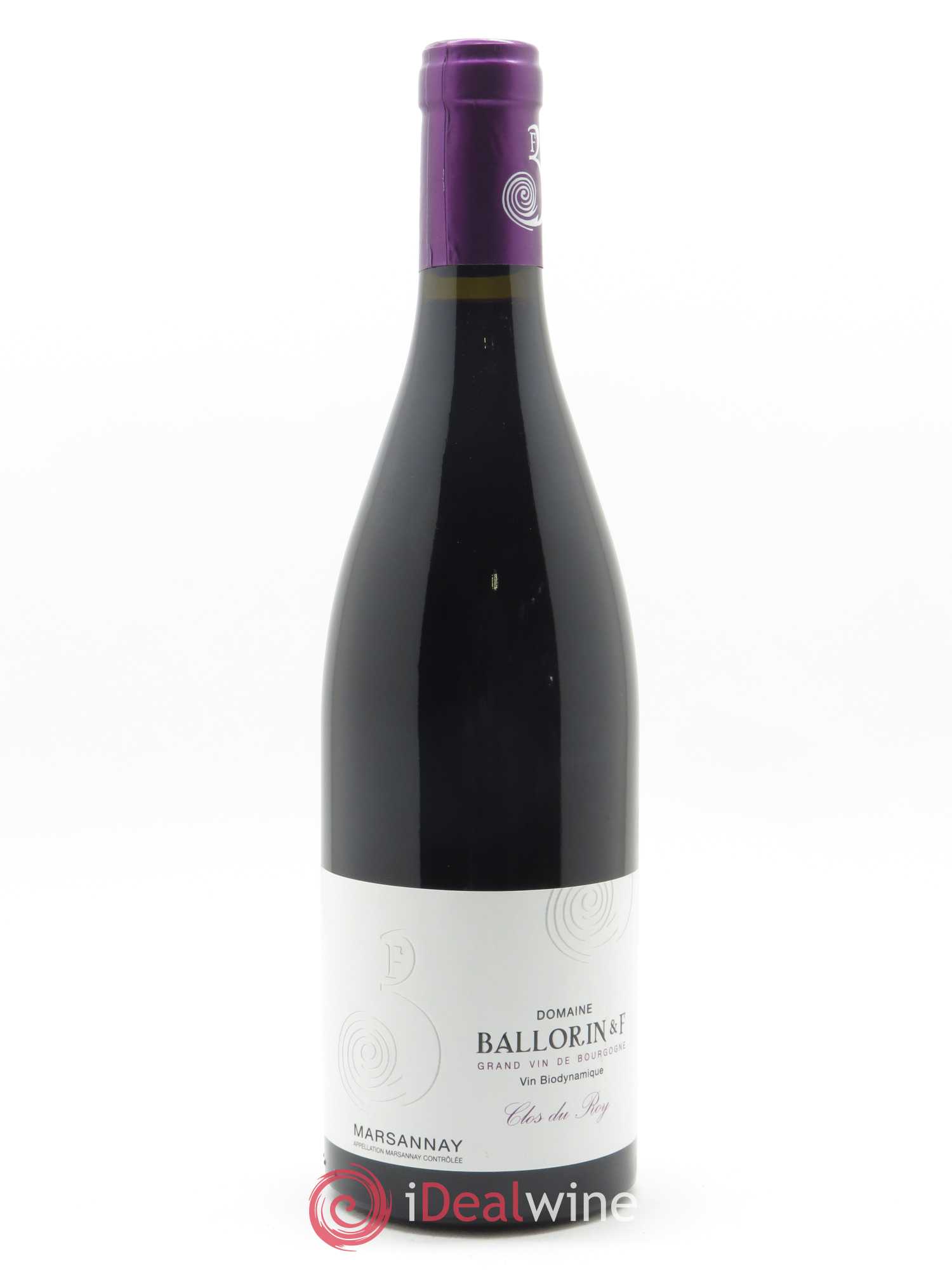 Marsannay Clos du Roy Ballorin & F(Domaine) 2018 - Lot de 1 bouteille - 0