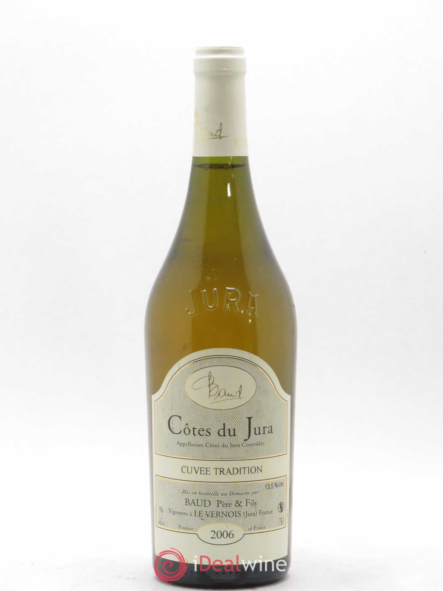Côtes du Jura Tradition Baud 2006 - Posten von 1 Flasche - 0