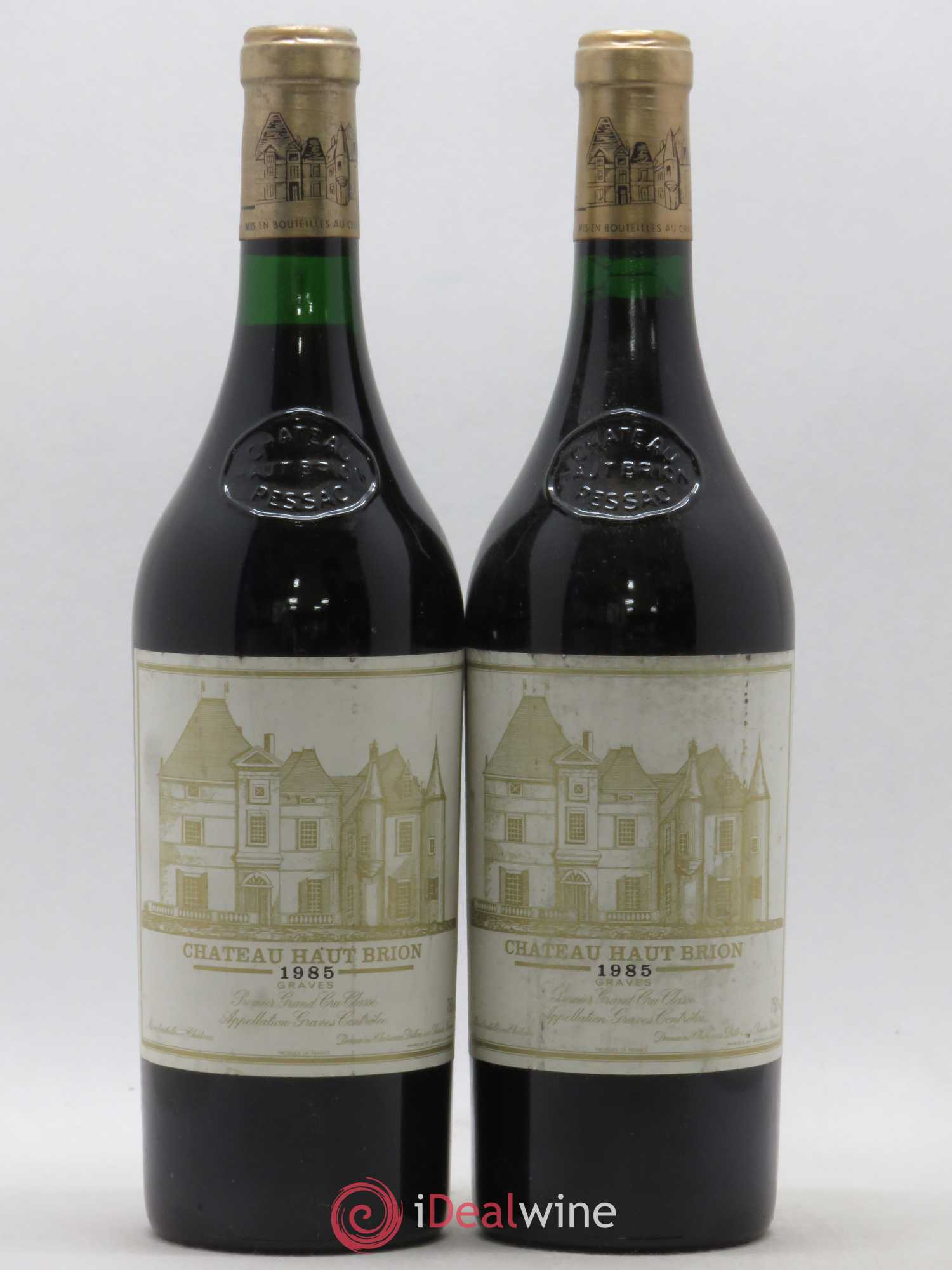 Château Haut Brion 1er Grand Cru Classé 1985 - Lot de 2 bouteilles - 0