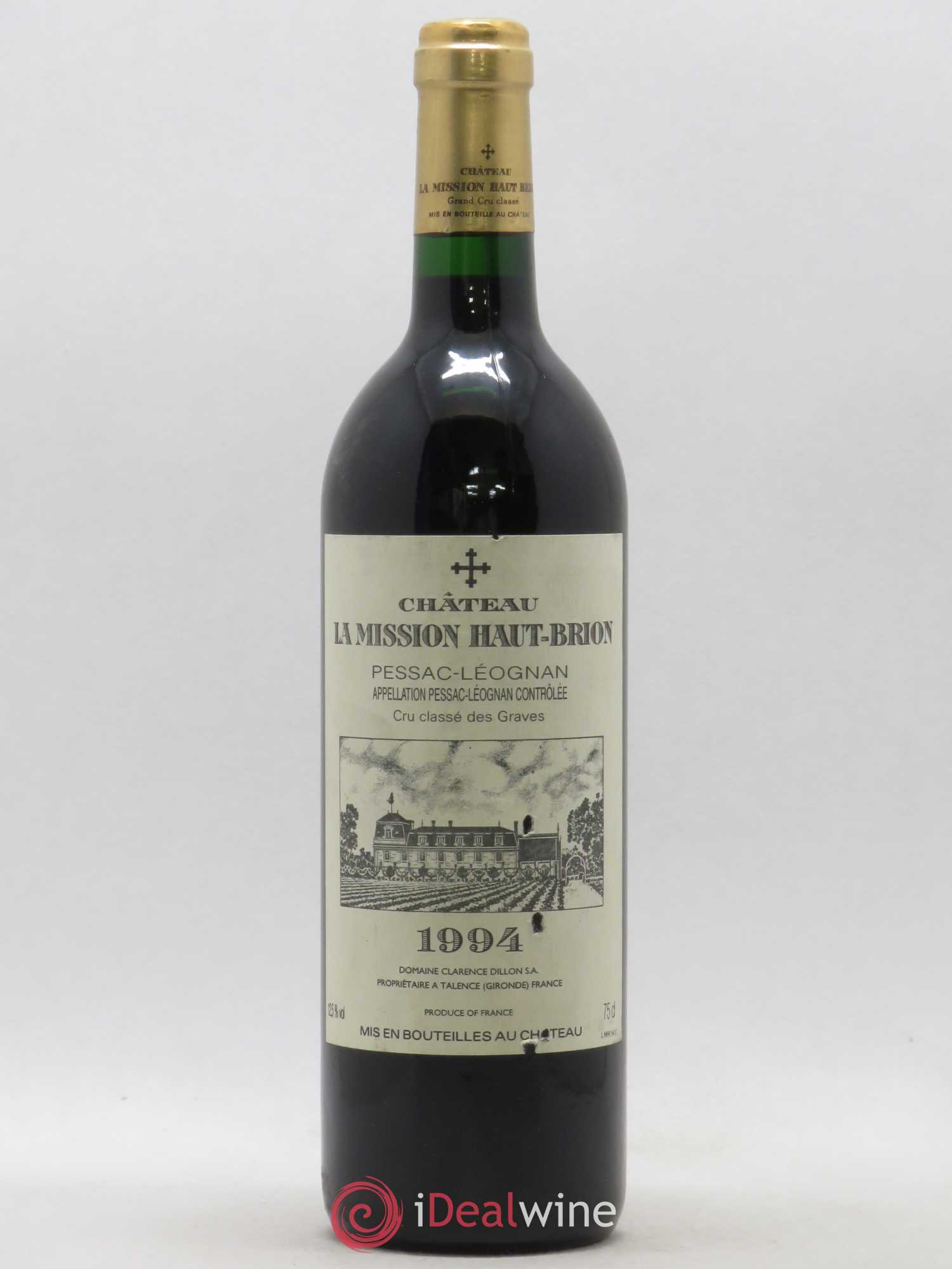 Château la Mission Haut-Brion Cru Classé de Graves 1994 - Lot de 1 bouteille - 0