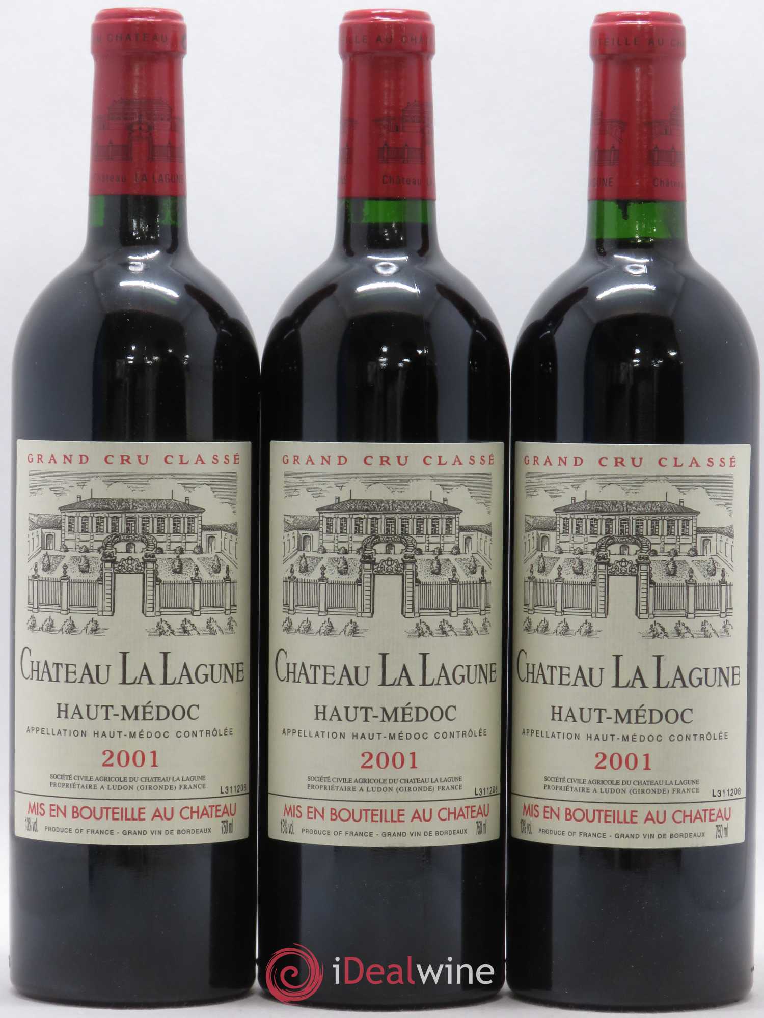 Château la Lagune 3ème Grand Cru Classé 2001 - Lot de 12 bouteilles - 3