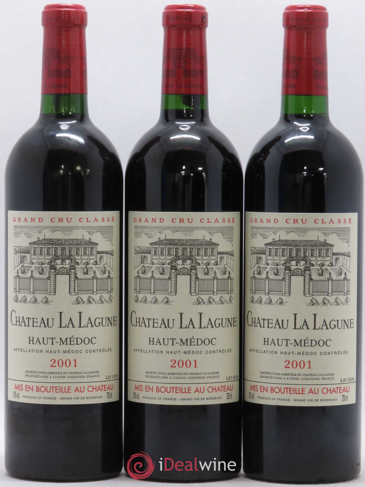 Château la Lagune 3ème Grand Cru Classé 2001 - Lot de 12 bouteilles - 4