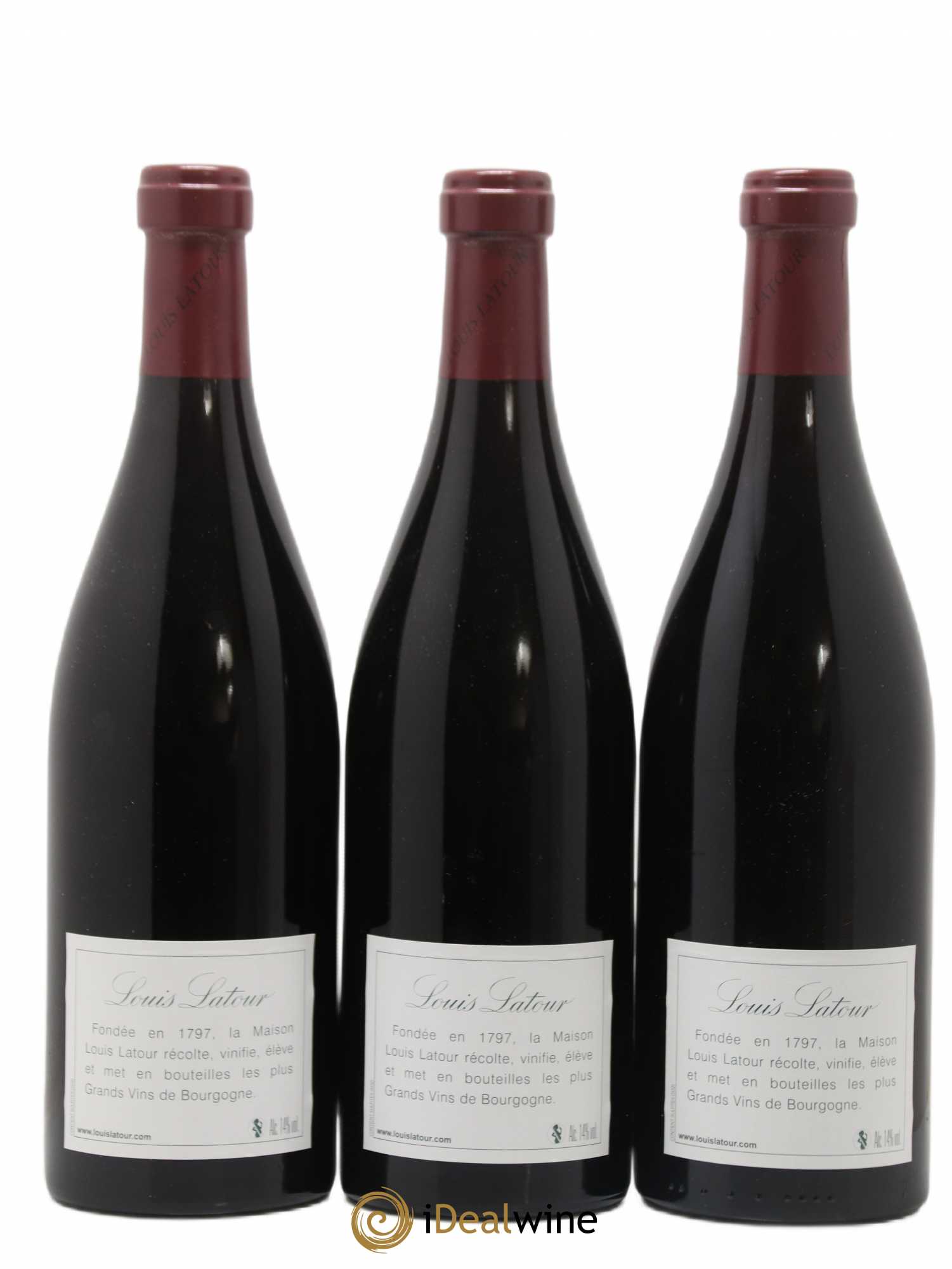 Romanée-Saint-Vivant Grand Cru Les Quatre Journaux Louis Latour 1997 - Lot de 3 bouteilles - 1