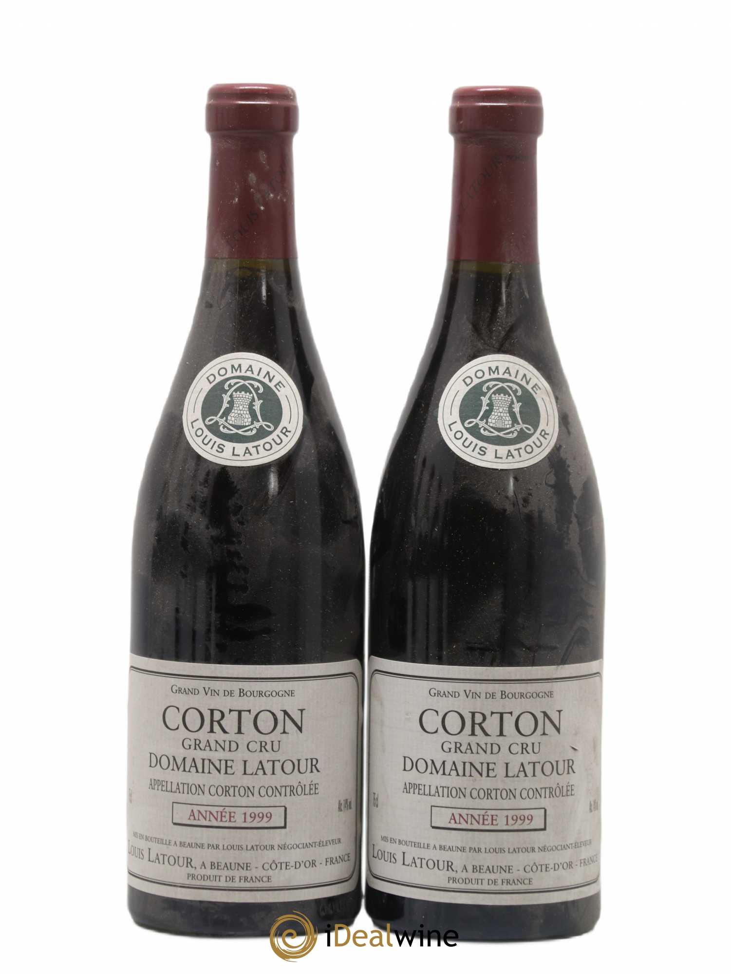 Corton Grand Cru Louis Latour 1999 - Lot de 2 bouteilles - 0