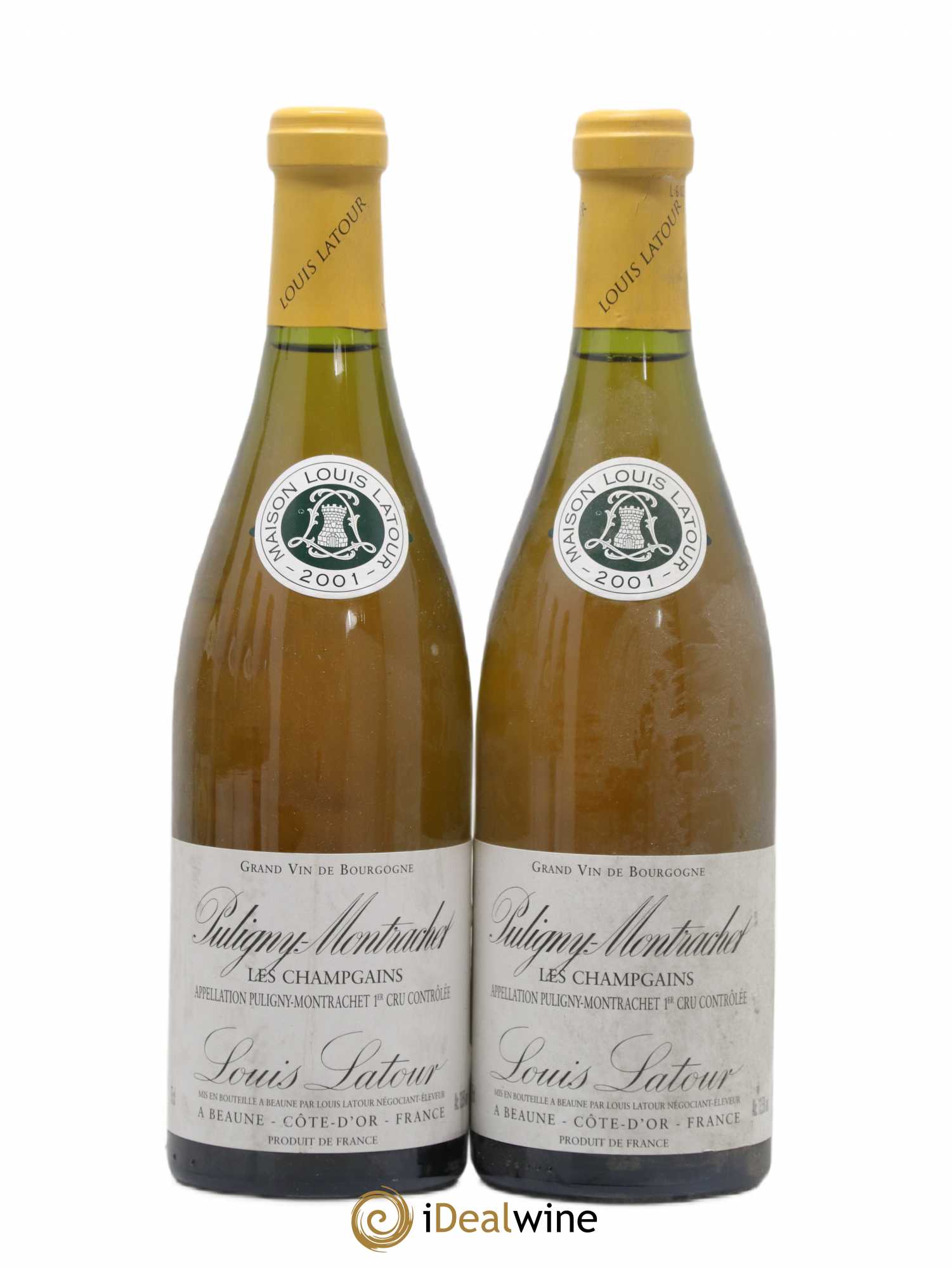 Puligny-Montrachet 1er Cru Les Champgains Louis Latour 2001 - Posten von 2 Flaschen - 0