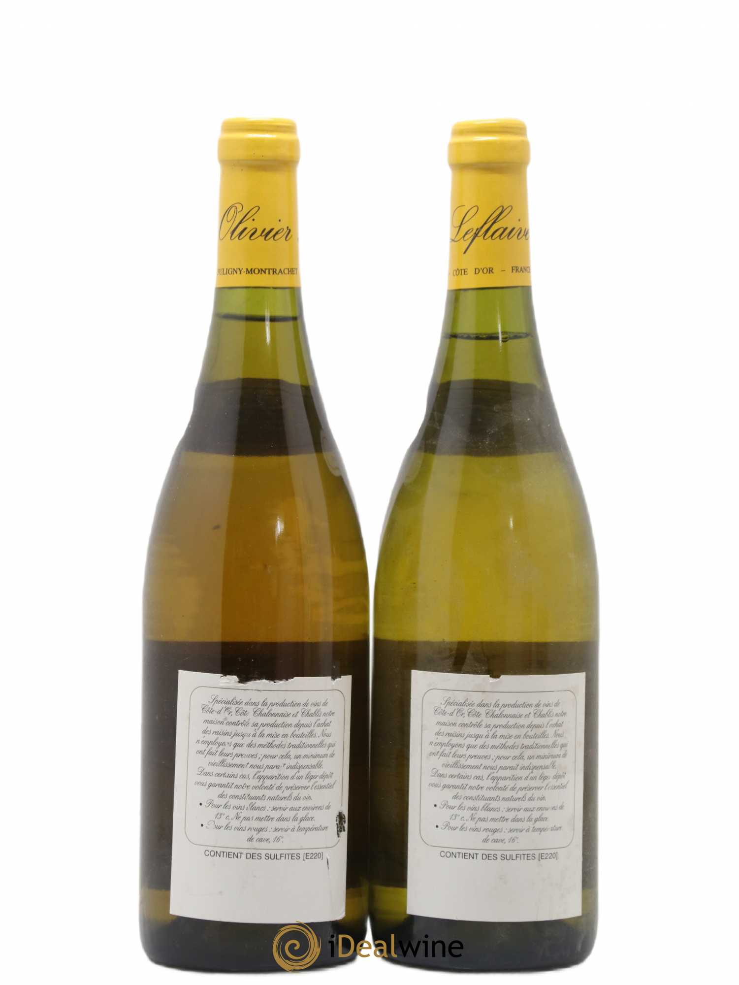 Puligny-Montrachet Olivier Leflaive 2002 - Lot de 2 bouteilles - 1