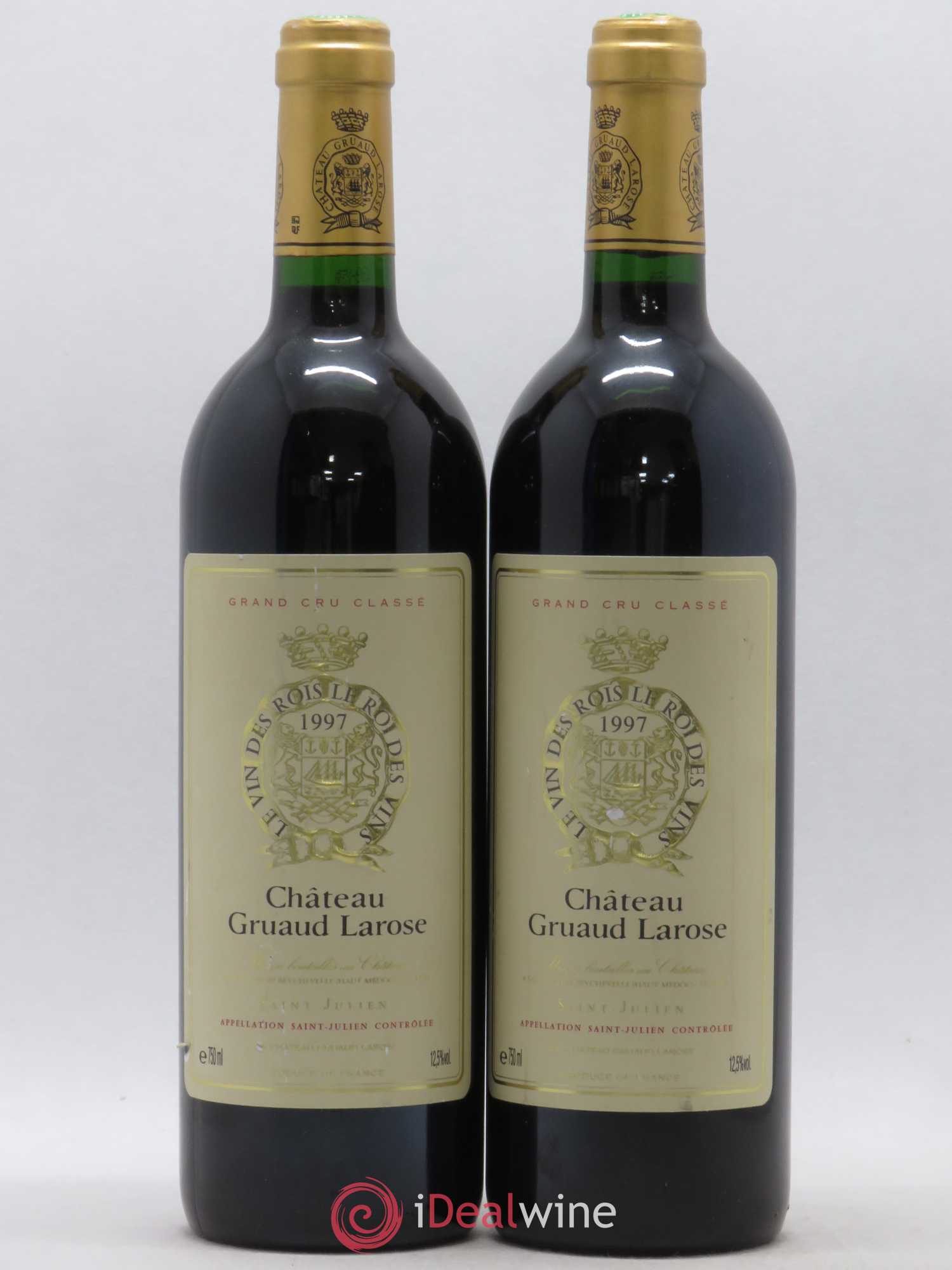 Château Gruaud Larose 2ème Grand Cru Classé 1997 - Lot de 2 bouteilles - 0