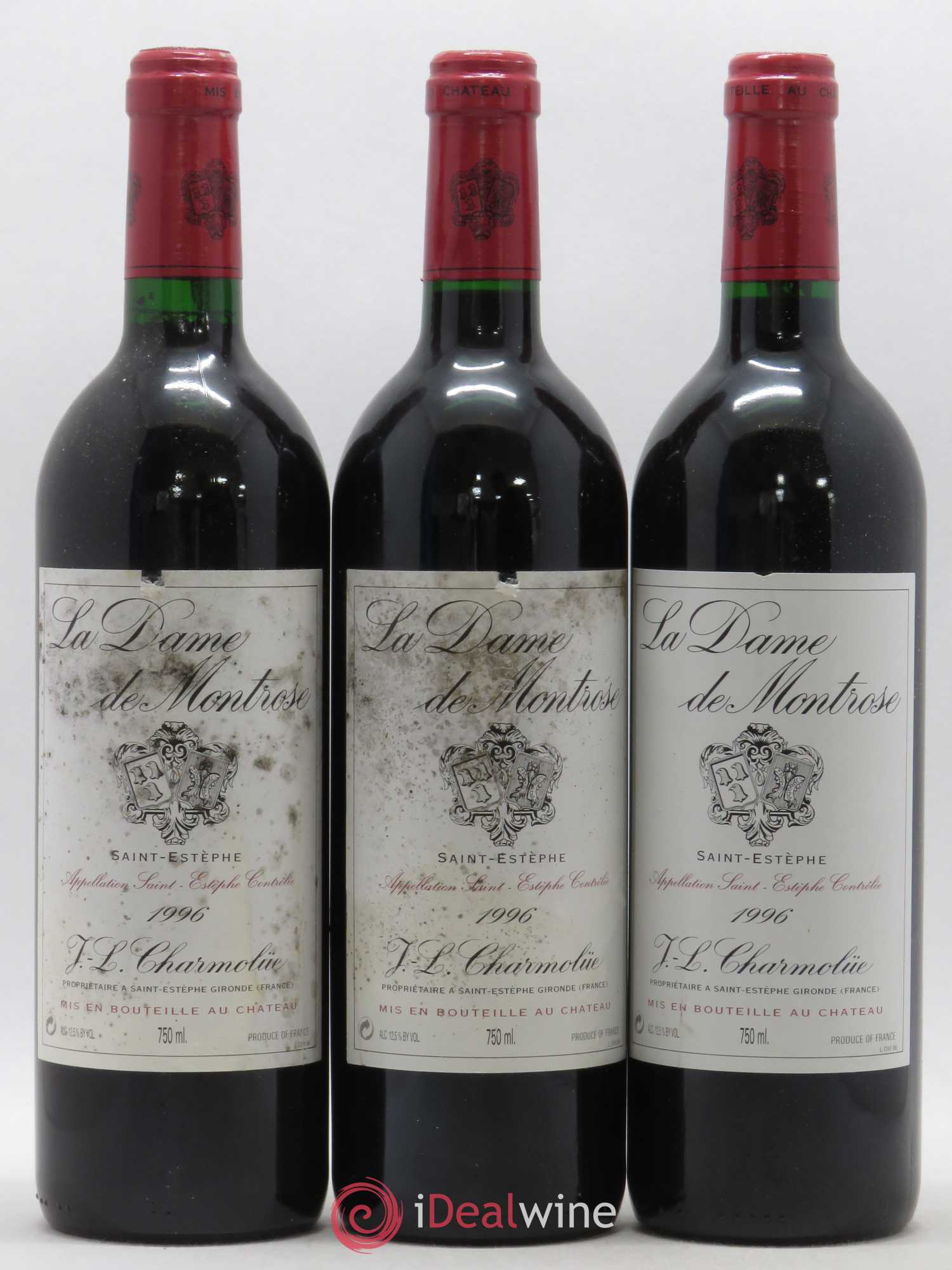 La Dame de Montrose Second Vin 1996 - Lot de 6 bouteilles - 2
