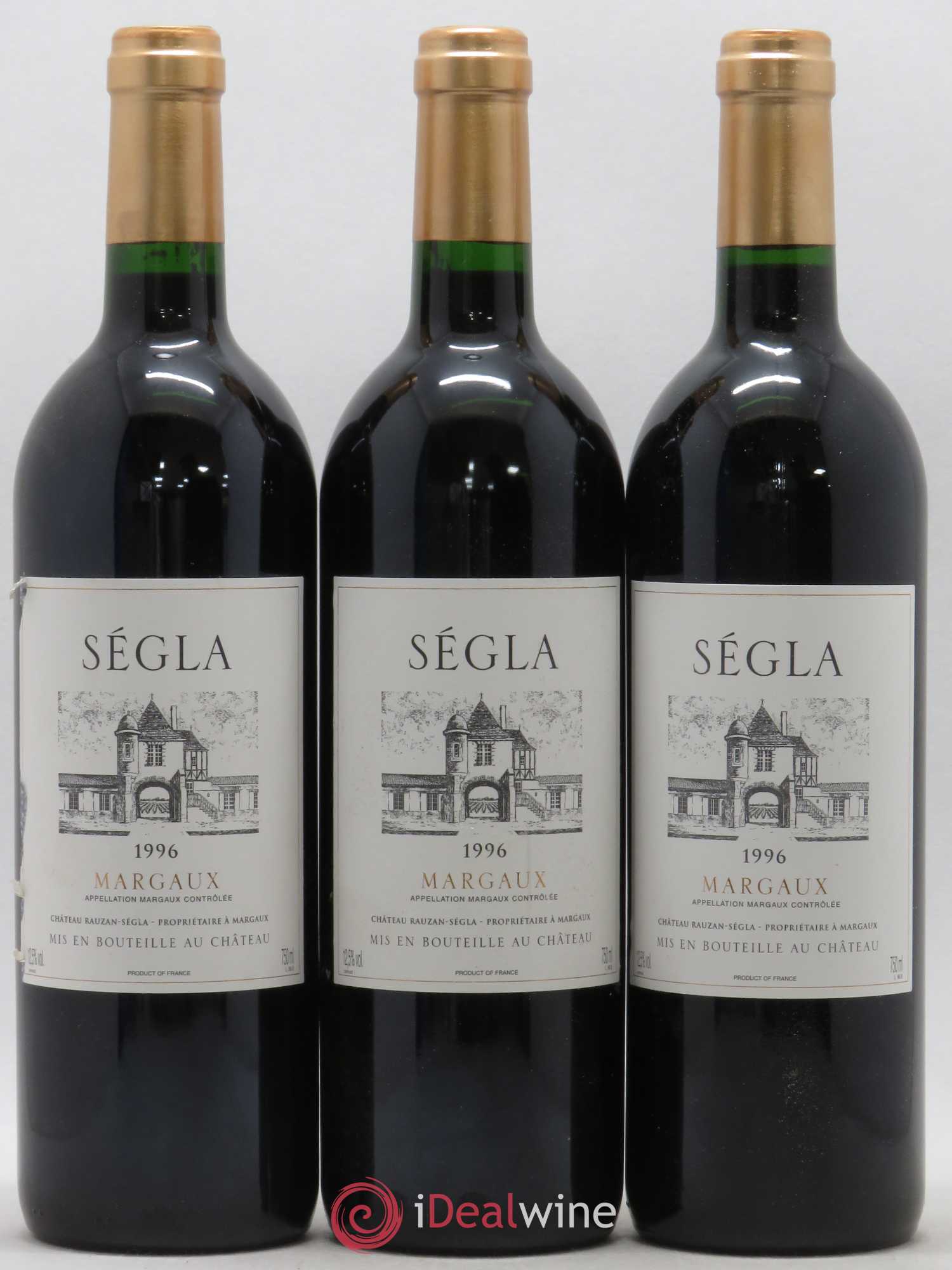Ségla de Rauzan-Ségla 1996 - Lot de 6 bouteilles - 2