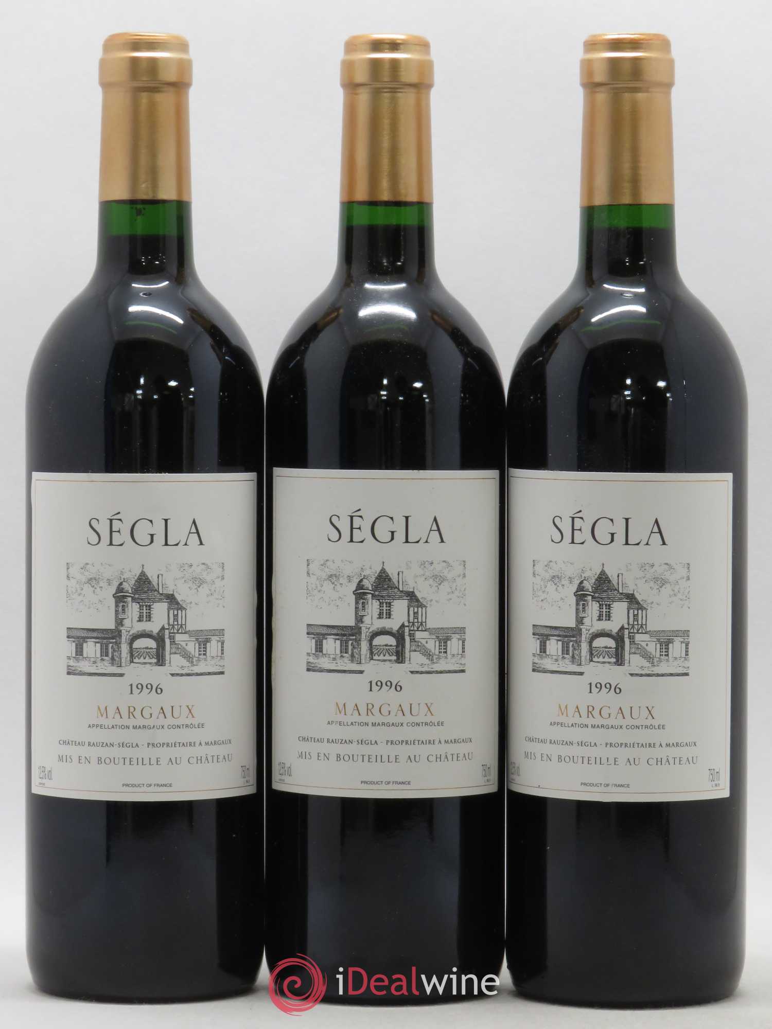 Ségla de Rauzan-Ségla 1996 - Posten von 6 Flaschen - 1