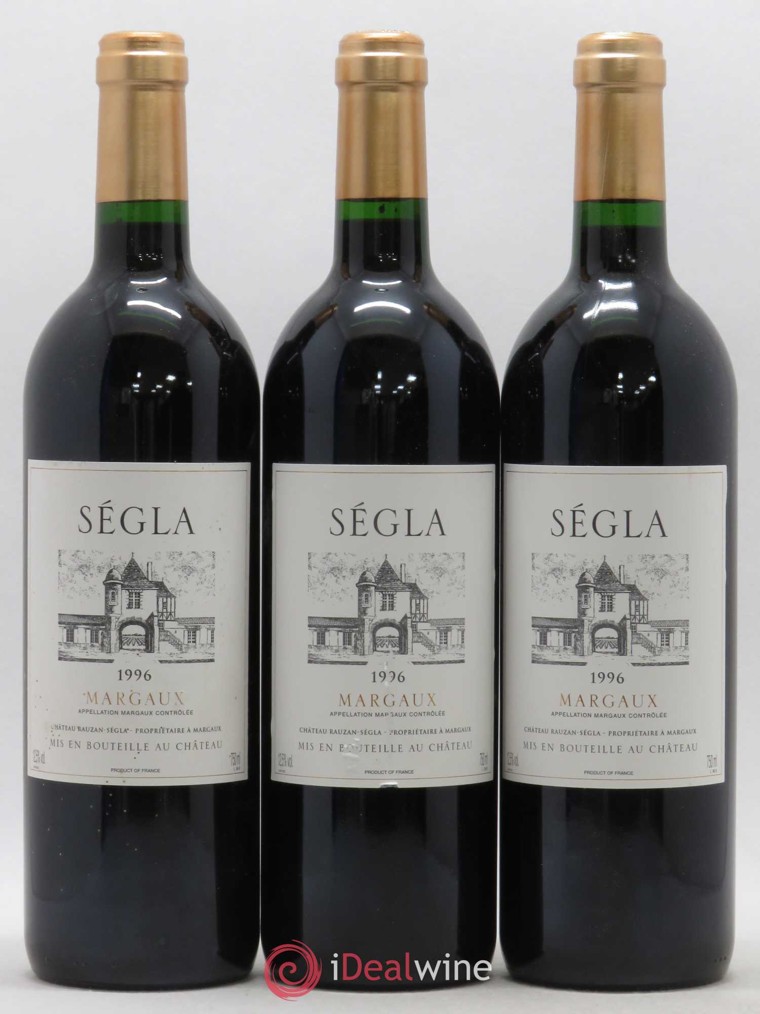 Ségla de Rauzan-Ségla 1996 - Posten von 6 Flaschen - 2