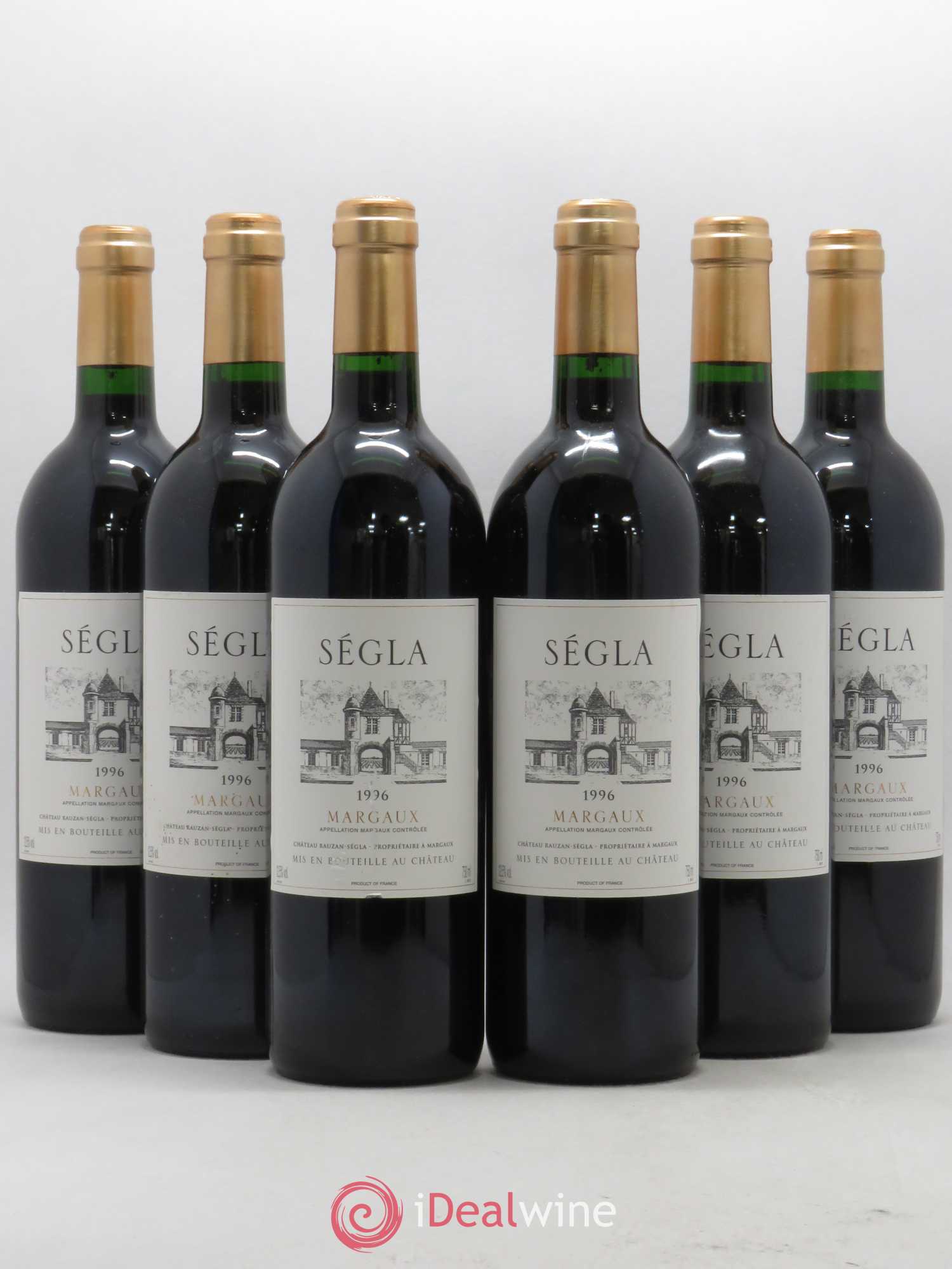 Ségla de Rauzan-Ségla 1996 - Posten von 6 Flaschen - 0