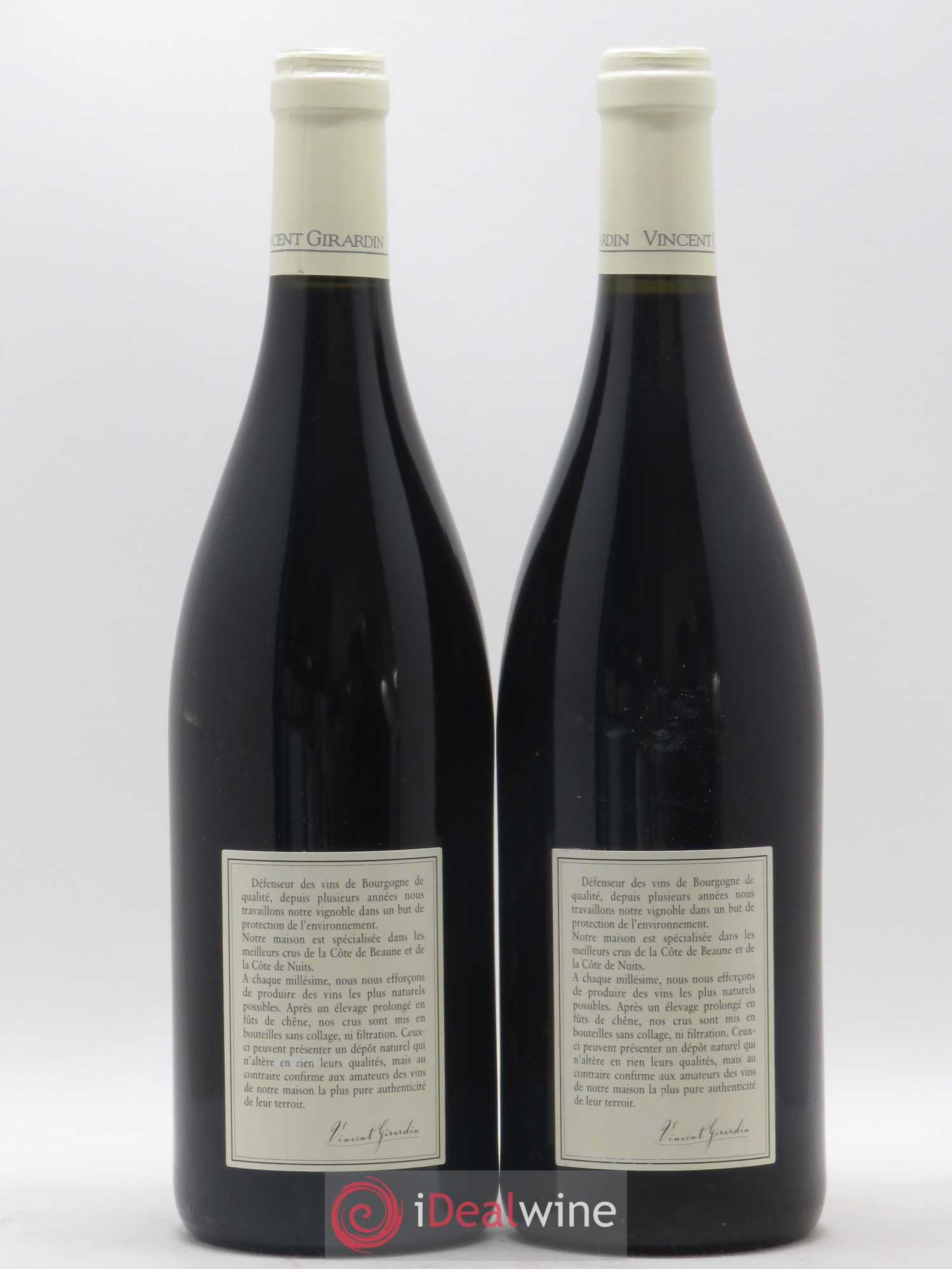 Echezeaux Grand Cru Vincent Girardin (Domaine) Vieilles Vignes 2002 - Lot de 2 bouteilles - 1