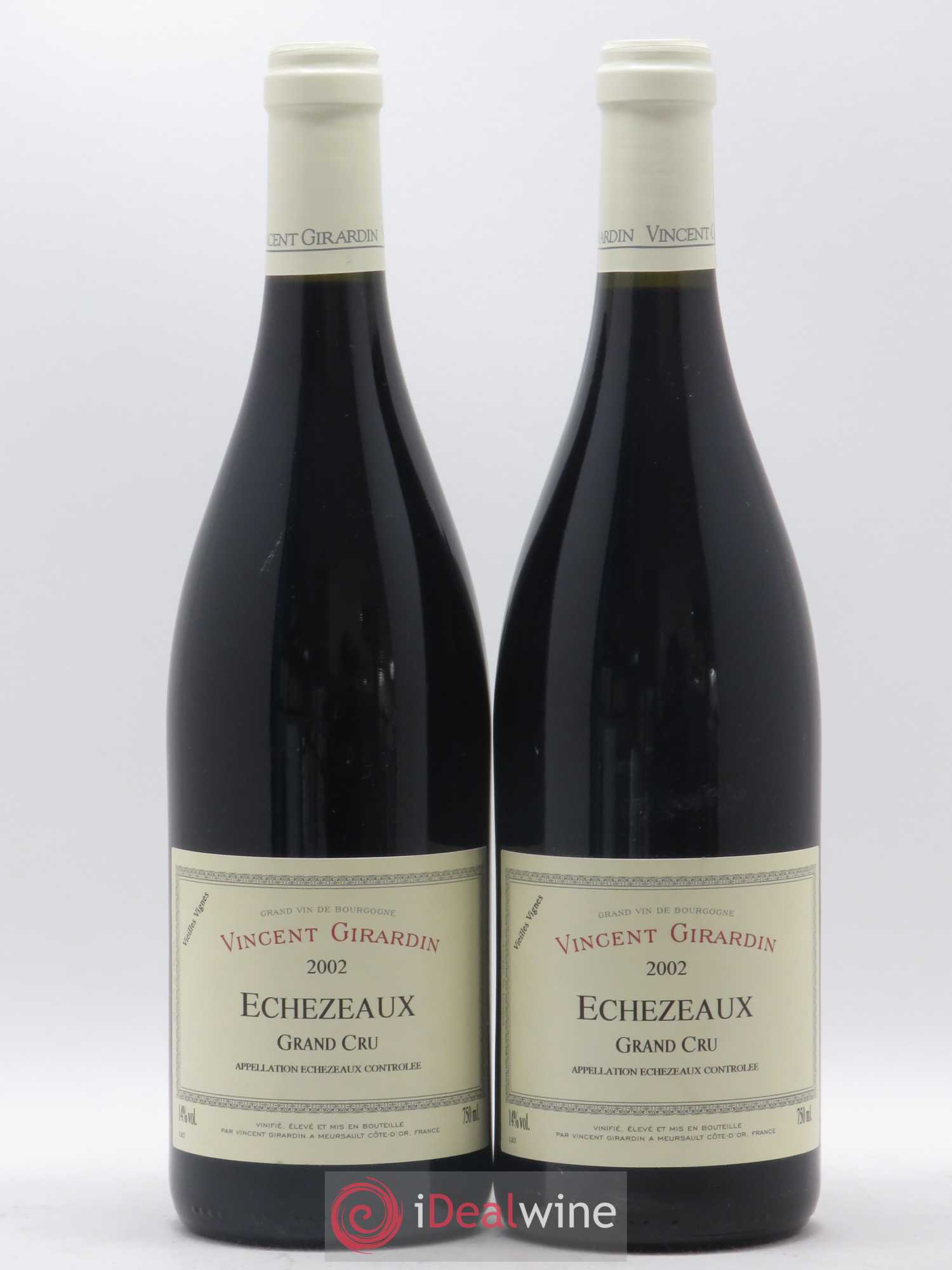 Echezeaux Grand Cru Vincent Girardin (Domaine) Vieilles Vignes 2002 - Lot de 2 bouteilles - 0