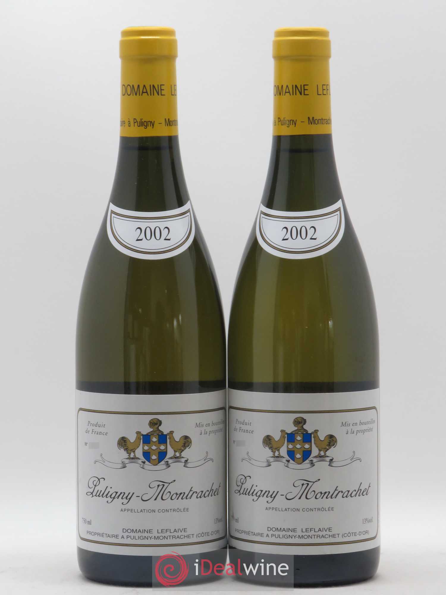 Puligny-Montrachet Olivier Leflaive 2002 - Lot de 2 bouteilles - 0