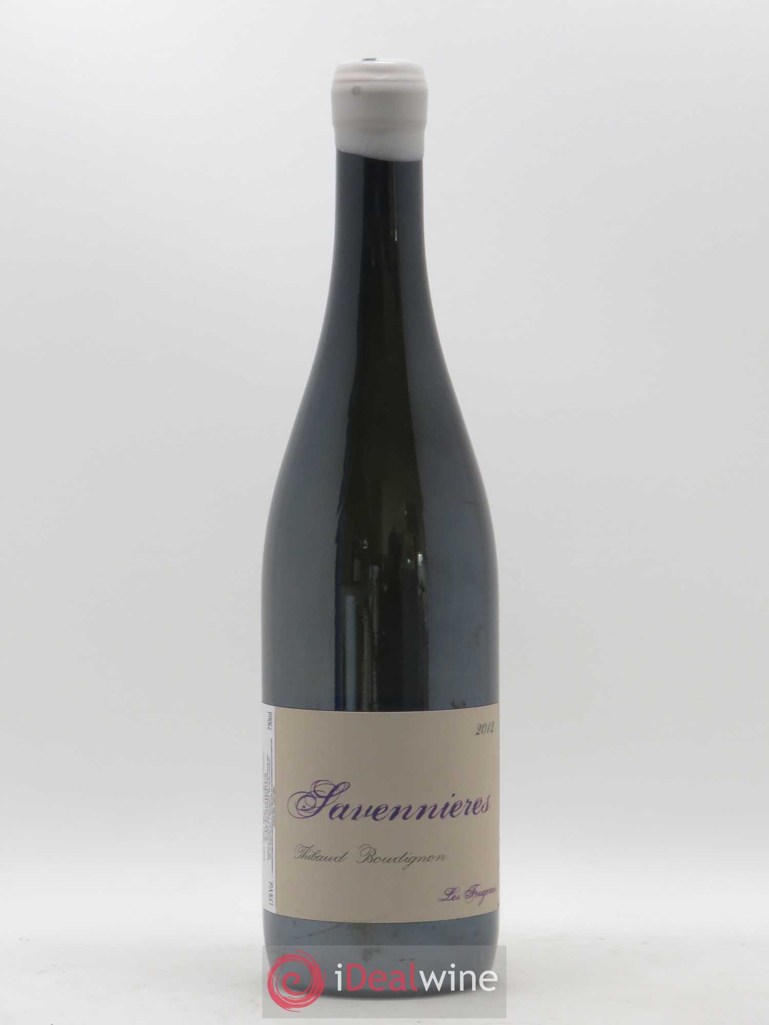 Savennières Les Fougeraies Thibaud Boudignon 2012 - Lot de 1 bouteille - 0