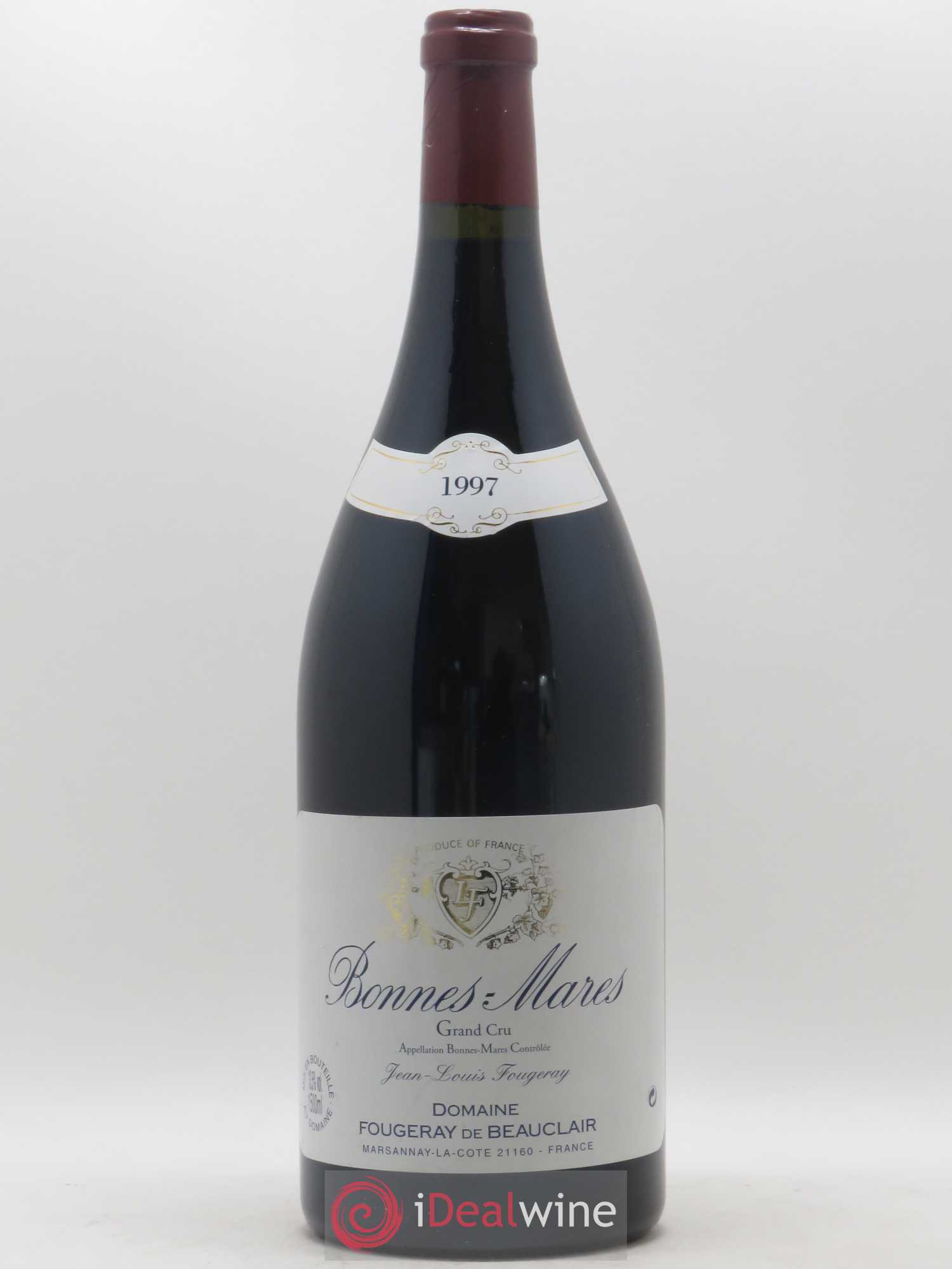 Bonnes-Mares Grand Cru Fougeray de Beauclair 1997 - Posten von 1 Magnum - 0