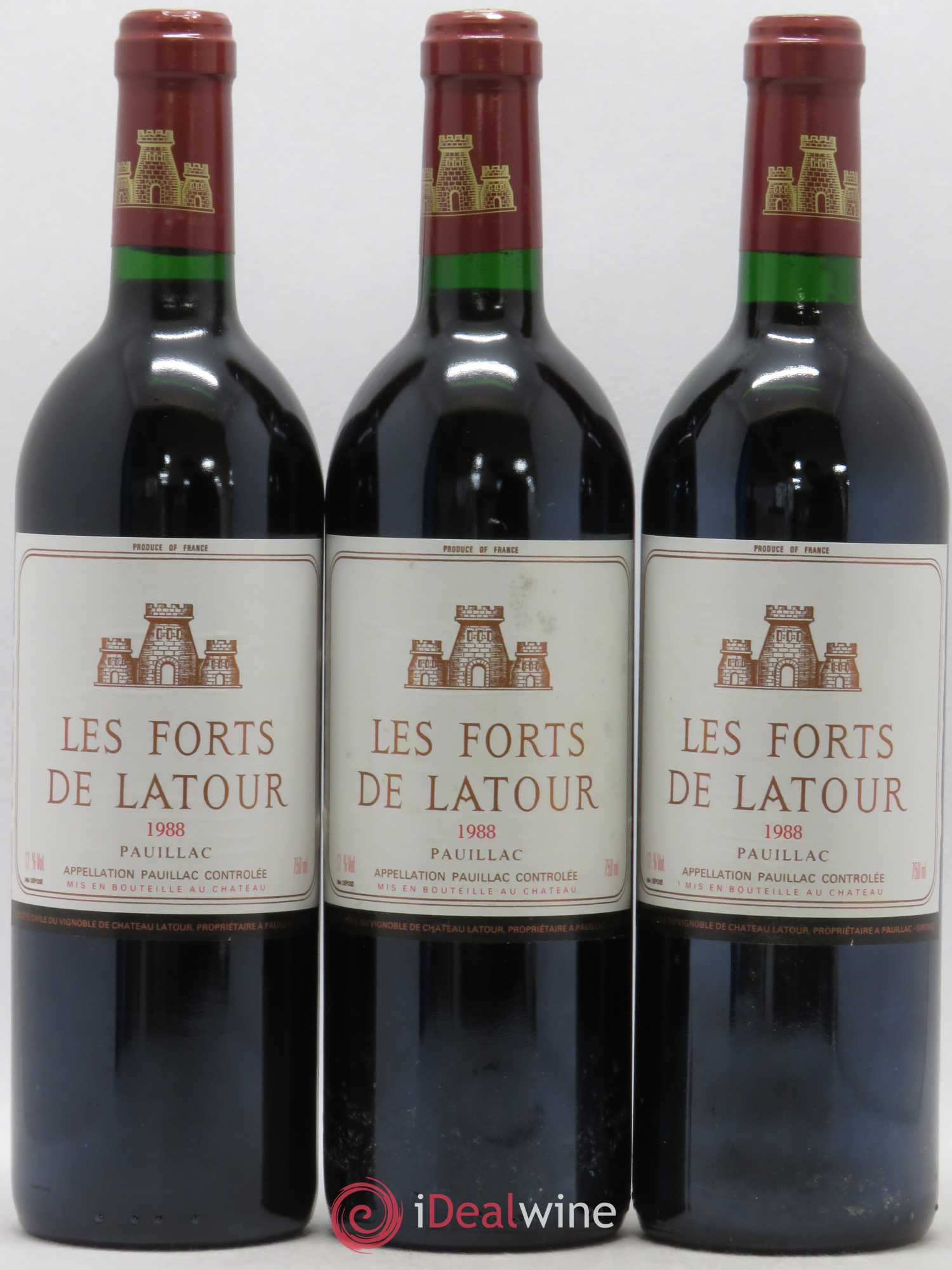 Les Forts de Latour Second Vin 1988 - Lot de 6 bouteilles - 1