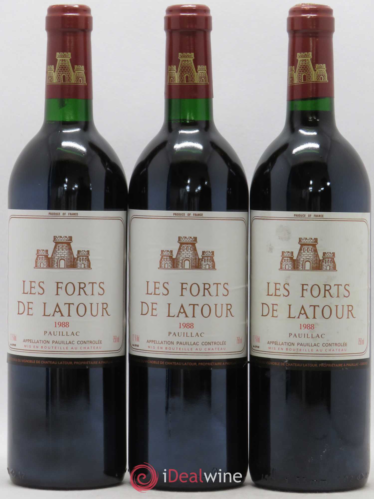 Les Forts de Latour Second Vin 1988 - Lot de 6 bouteilles - 2