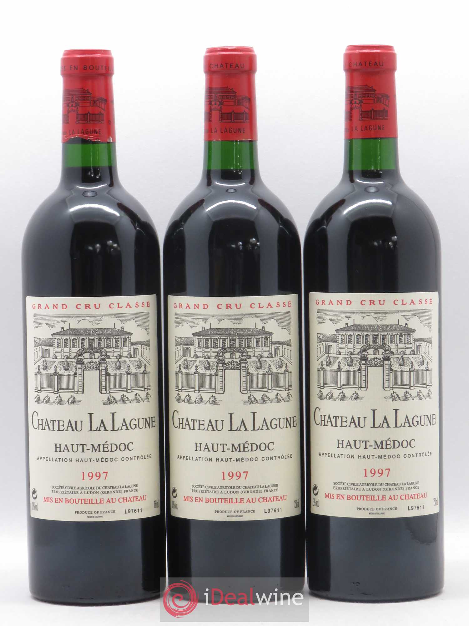 Château la Lagune 3ème Grand Cru Classé 1997 - Lot de 12 bouteilles - 2
