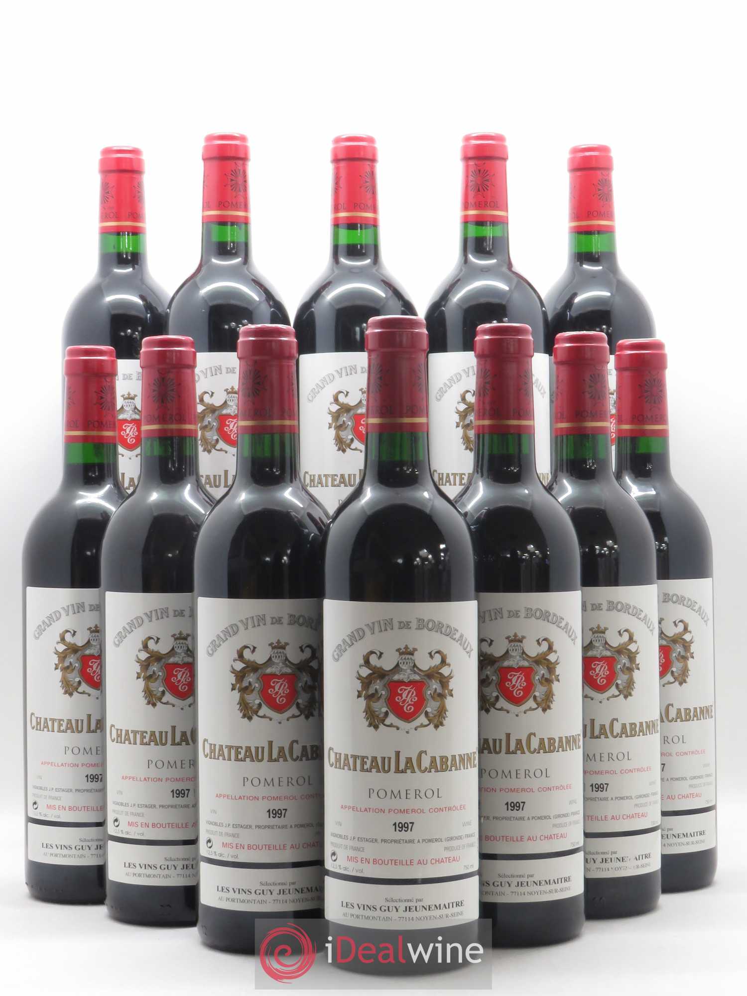 Château la Cabanne 1997 - Lot de 12 bouteilles - 0