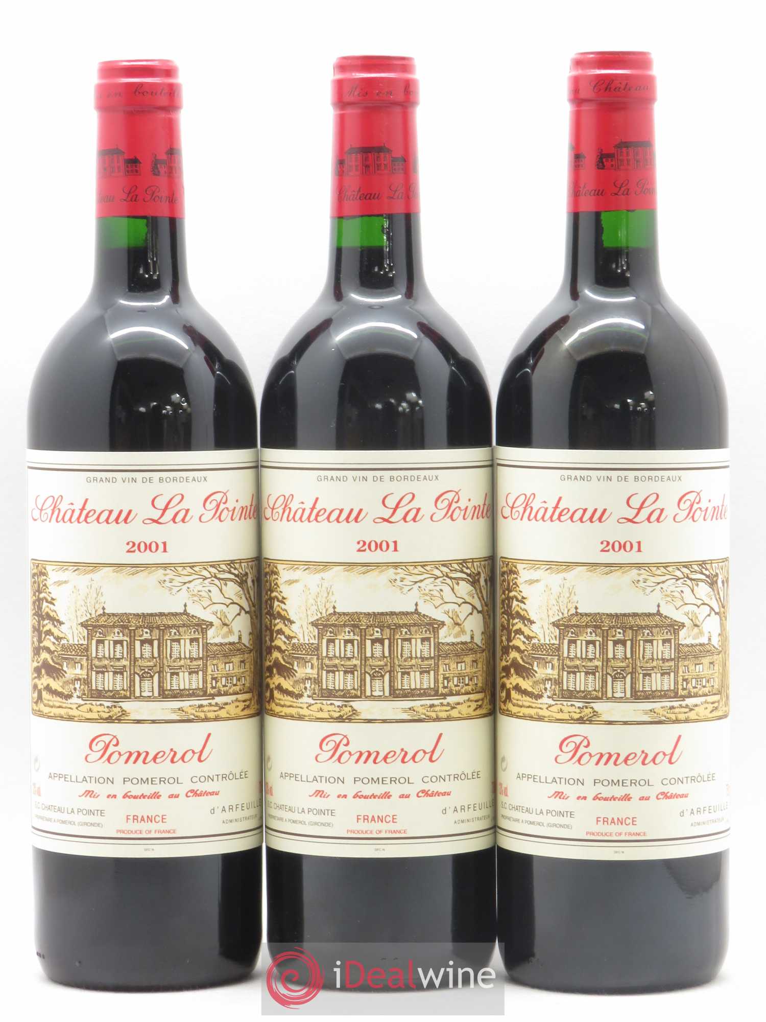 Château la Pointe 2001 - Posten von 6 Flaschen - 1