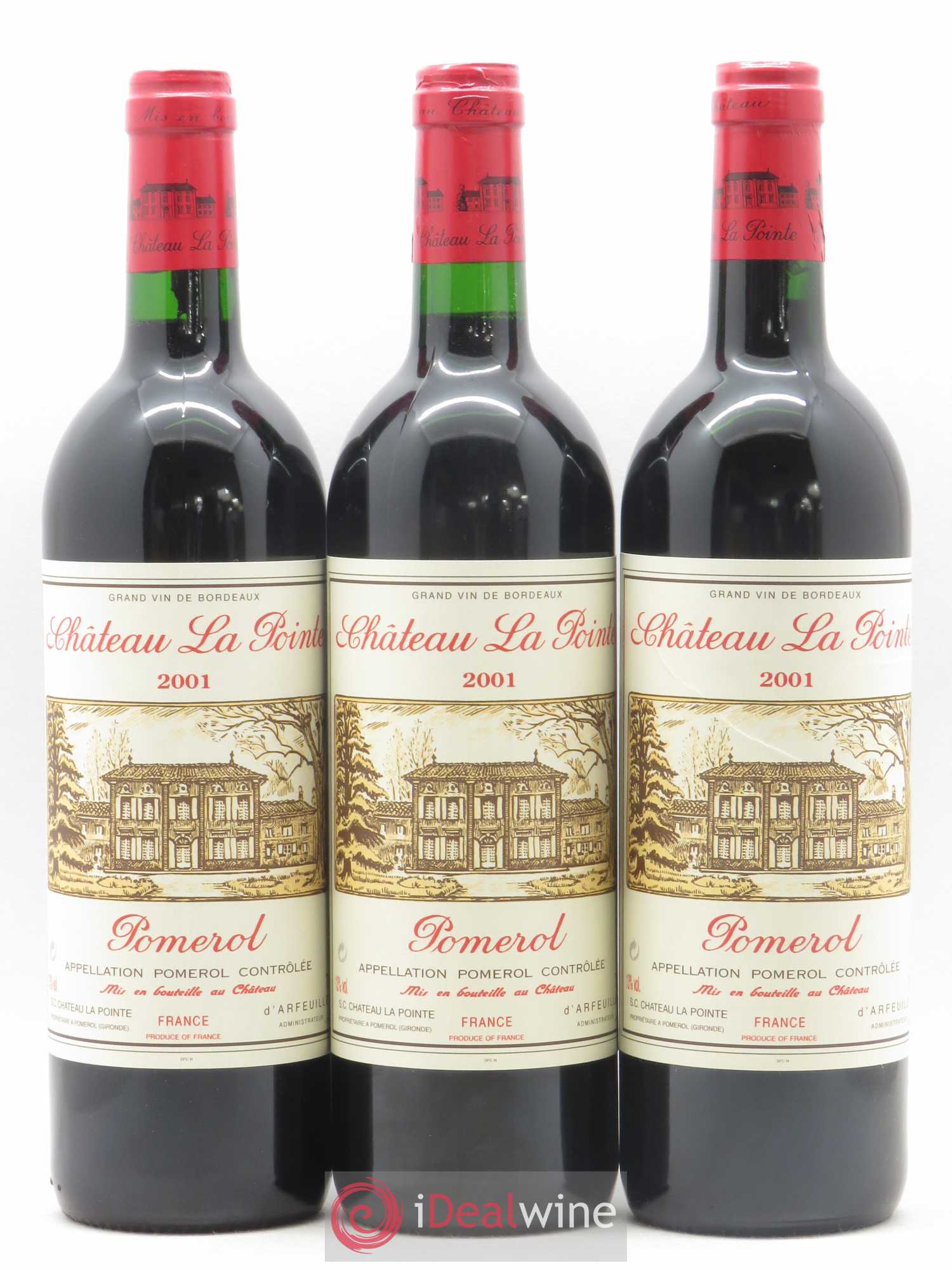 Château la Pointe 2001 - Posten von 6 Flaschen - 2