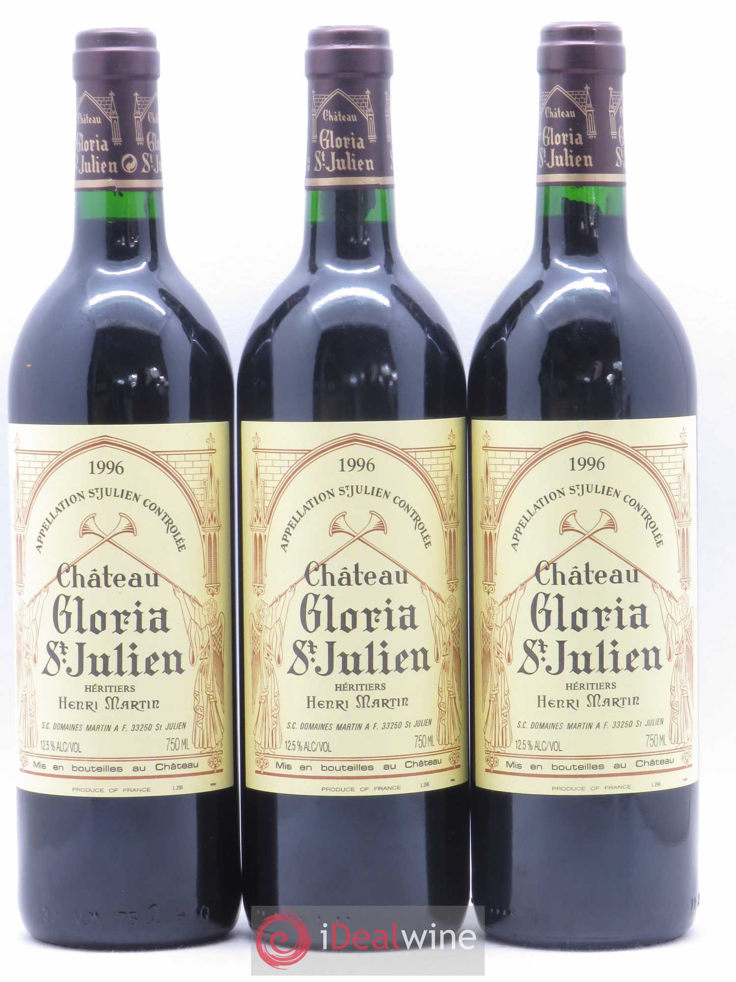 Château Gloria 1996 - Lot de 12 bouteilles - 3