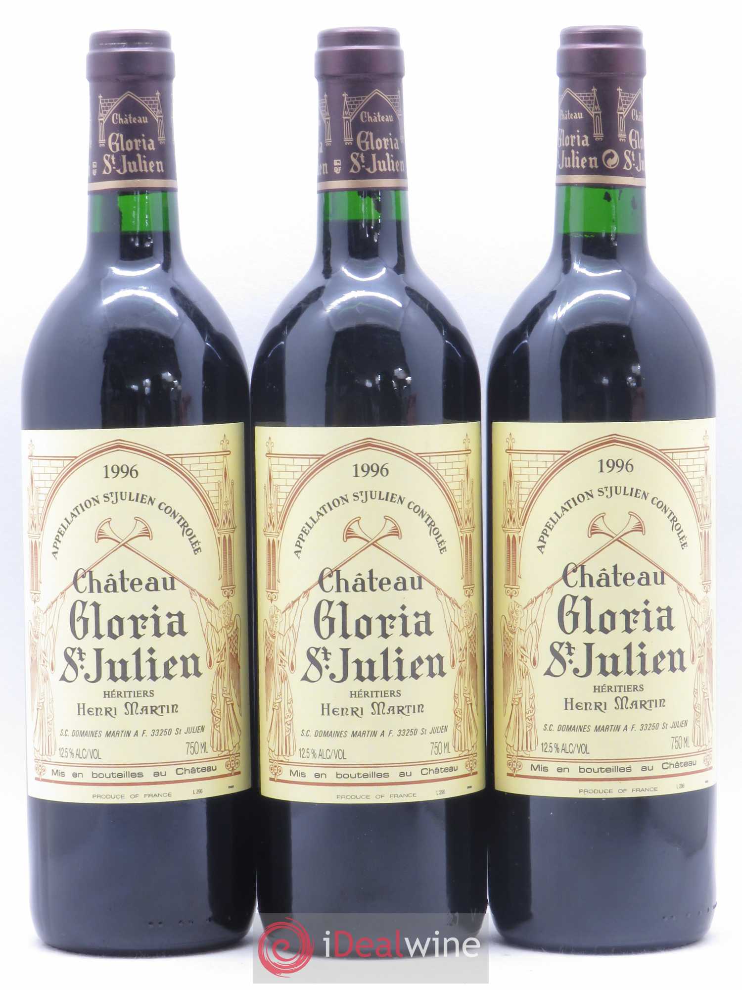 Château Gloria 1996 - Lot de 12 bouteilles - 4