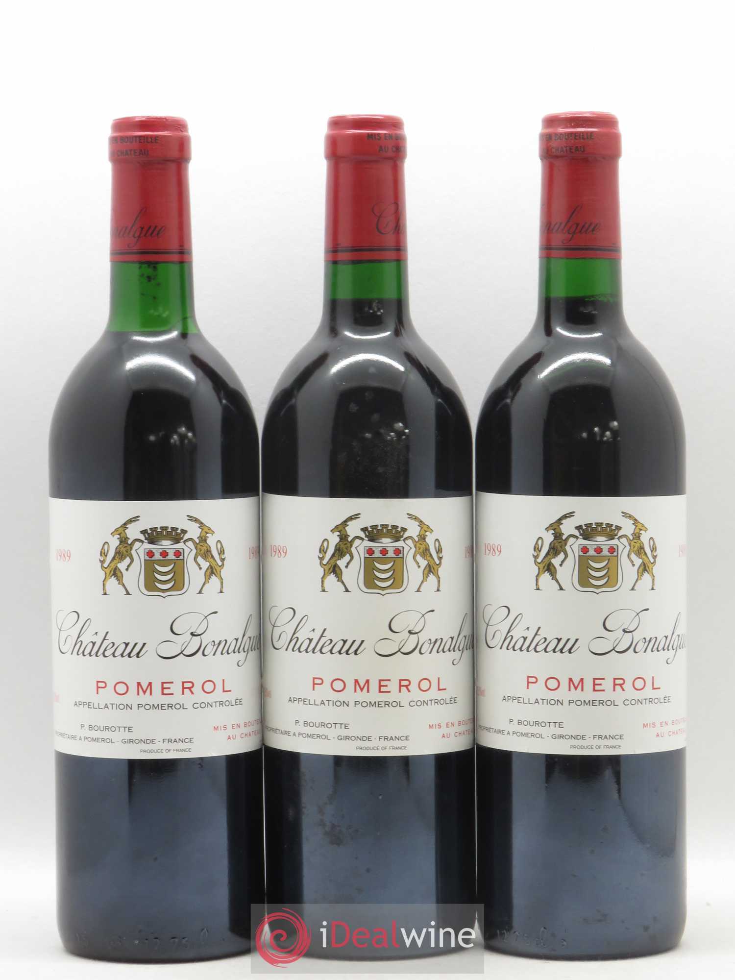Château Bonalgue 1989 - Lot de 12 bouteilles - 2