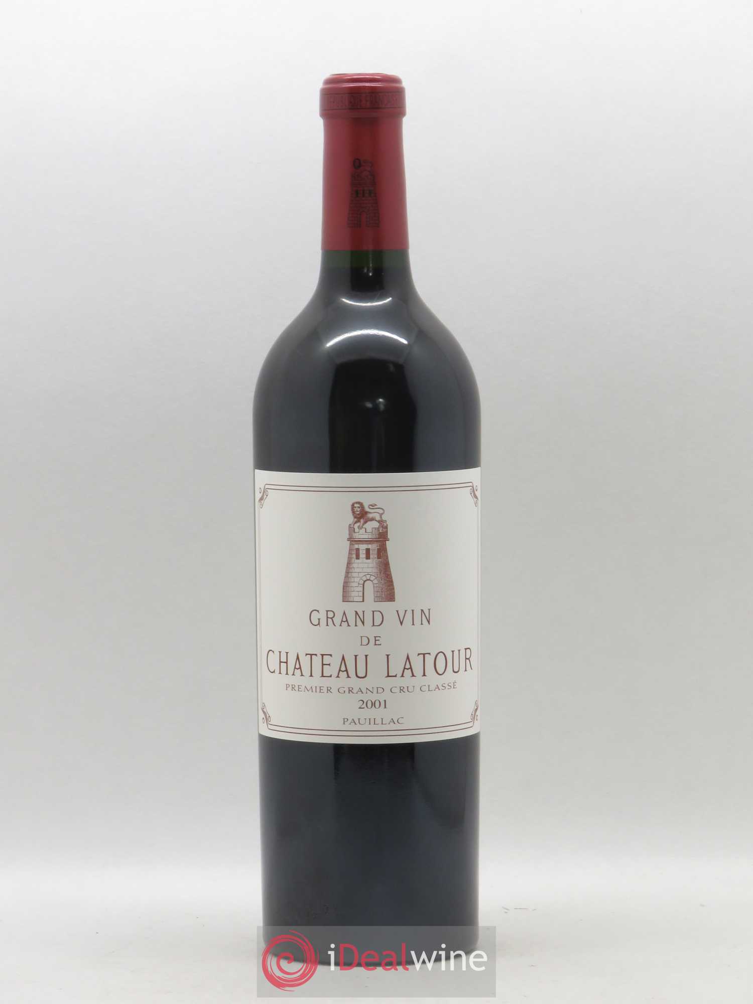 Château Latour 1er Grand Cru Classé 2001 - Lot de 1 bouteille - 0