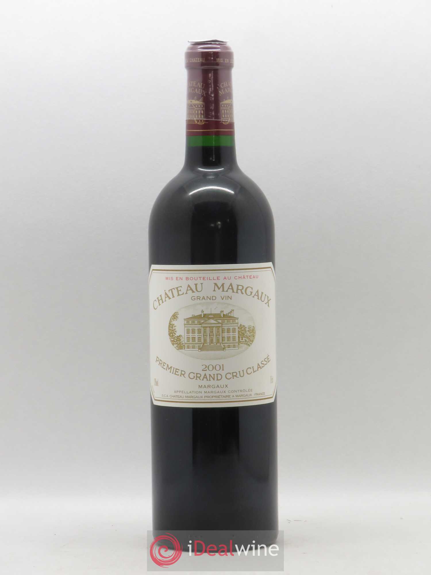 Château Margaux 1er Grand Cru Classé 2001 - Lot de 1 bouteille - 0