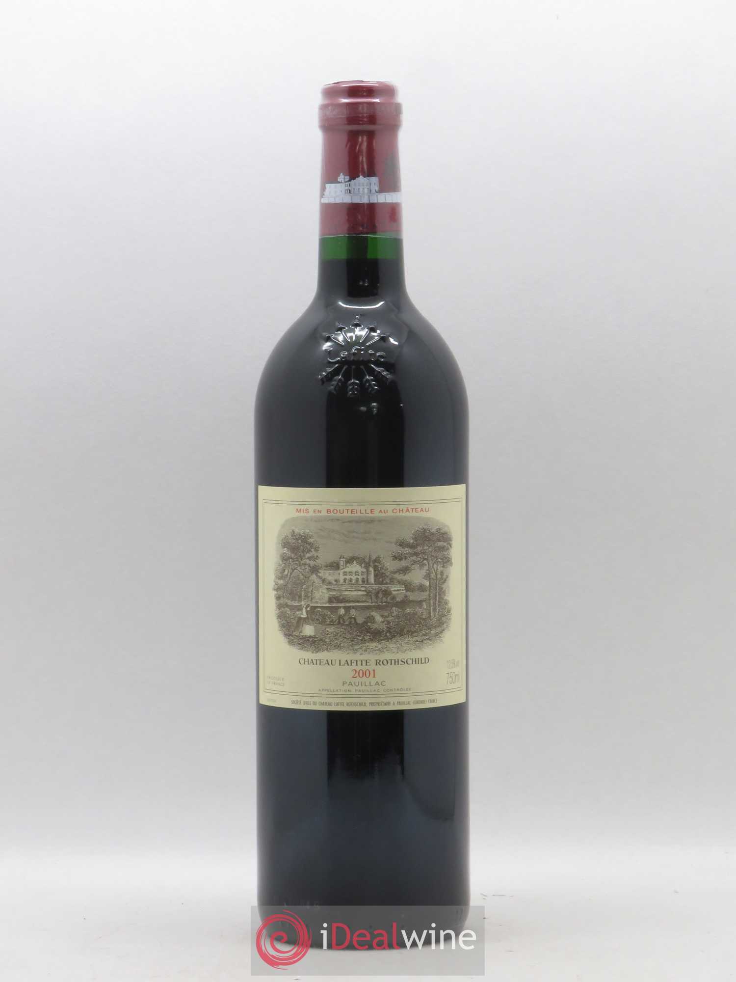 Château Lafite Rothschild 1er Grand Cru Classé 2001 - Lot de 1 bouteille - 0