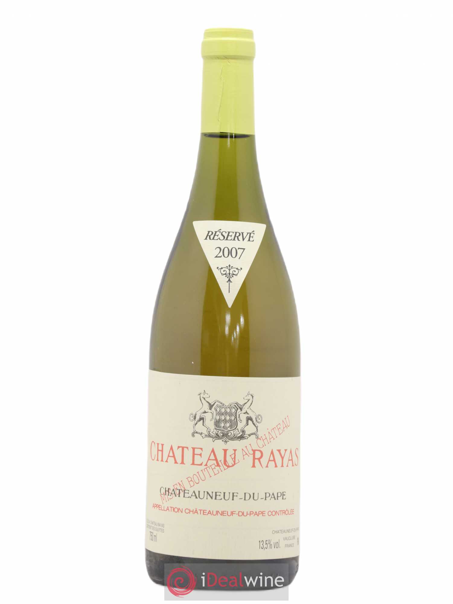 Châteauneuf-du-Pape Château Rayas Emmanuel Reynaud 2007 - Lot de 1 bouteille - 0