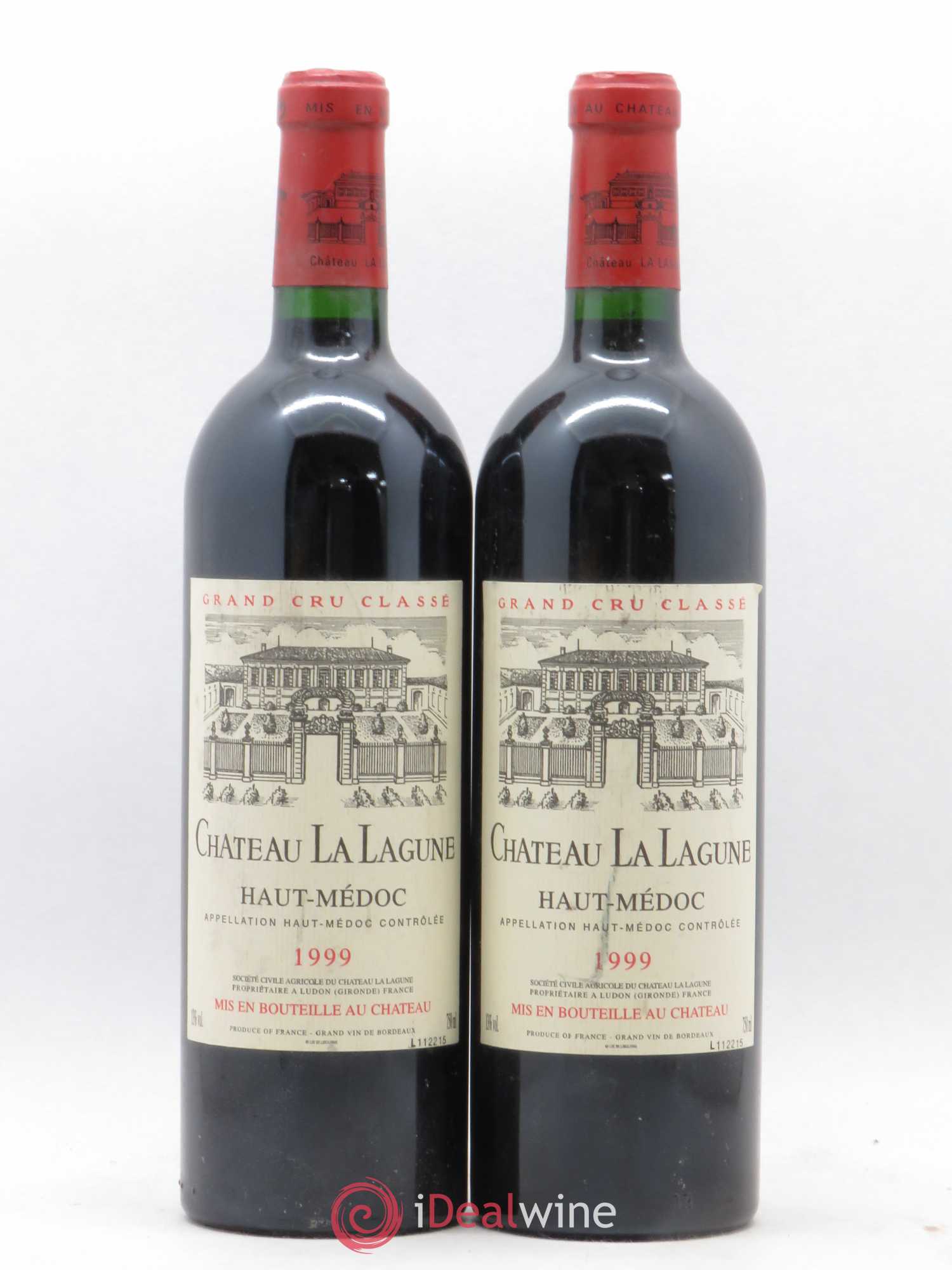 Château la Lagune 3ème Grand Cru Classé 1999 - Lot de 2 bouteilles - 0
