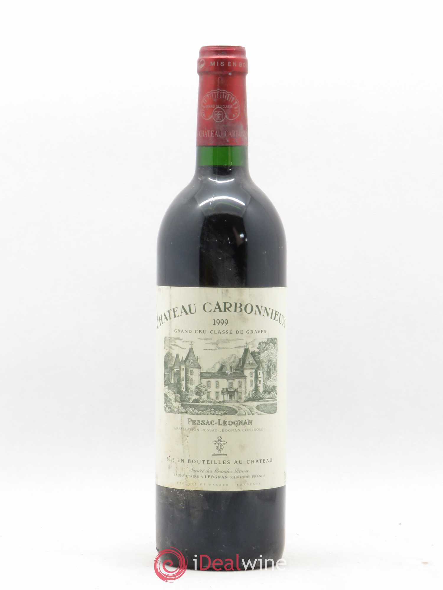Château Carbonnieux Cru Classé de Graves 1999 - Lot de 1 bouteille - 0