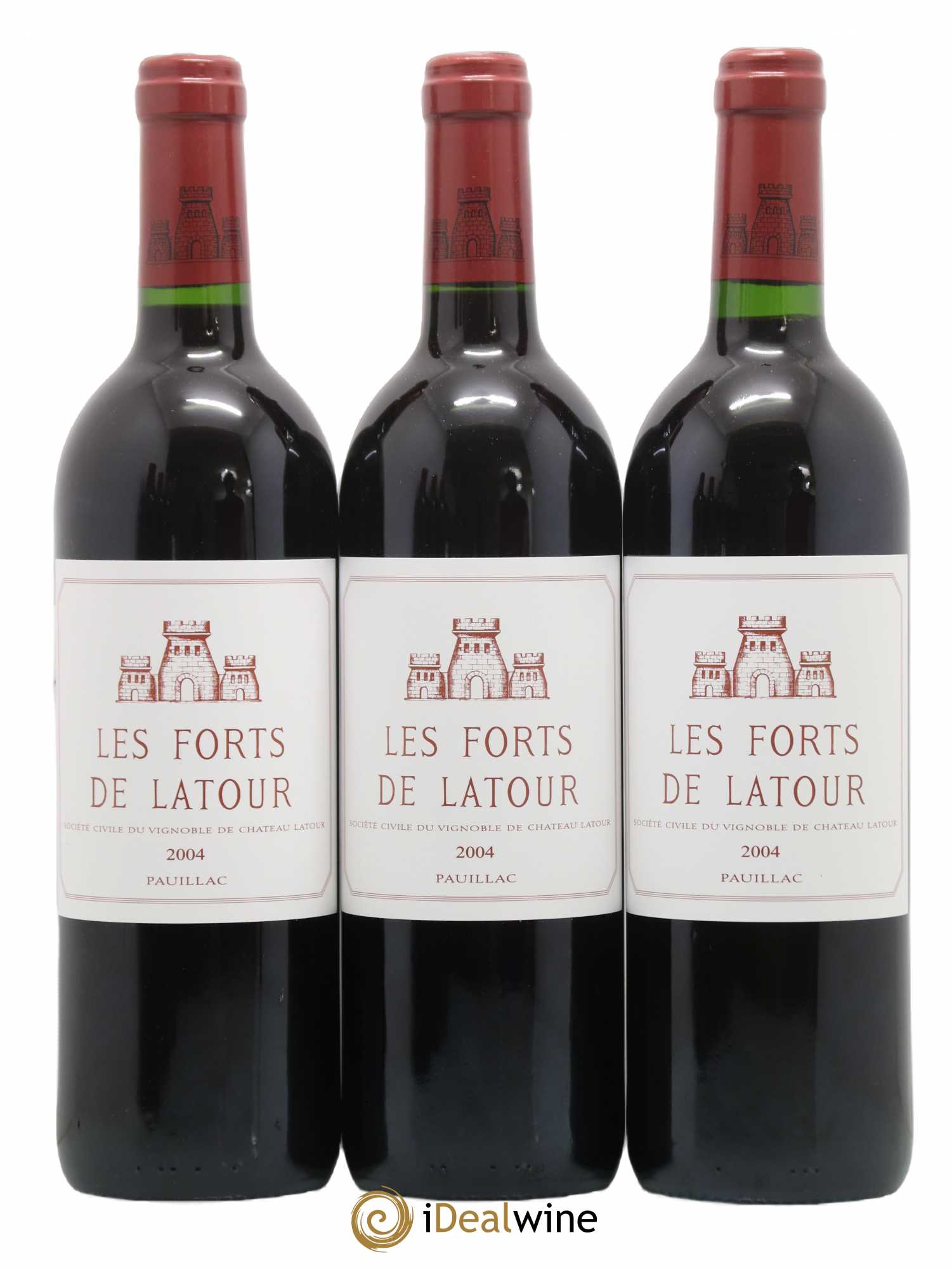 Les Forts de Latour Second Vin 2004 - Lot de 12 bouteilles - 1