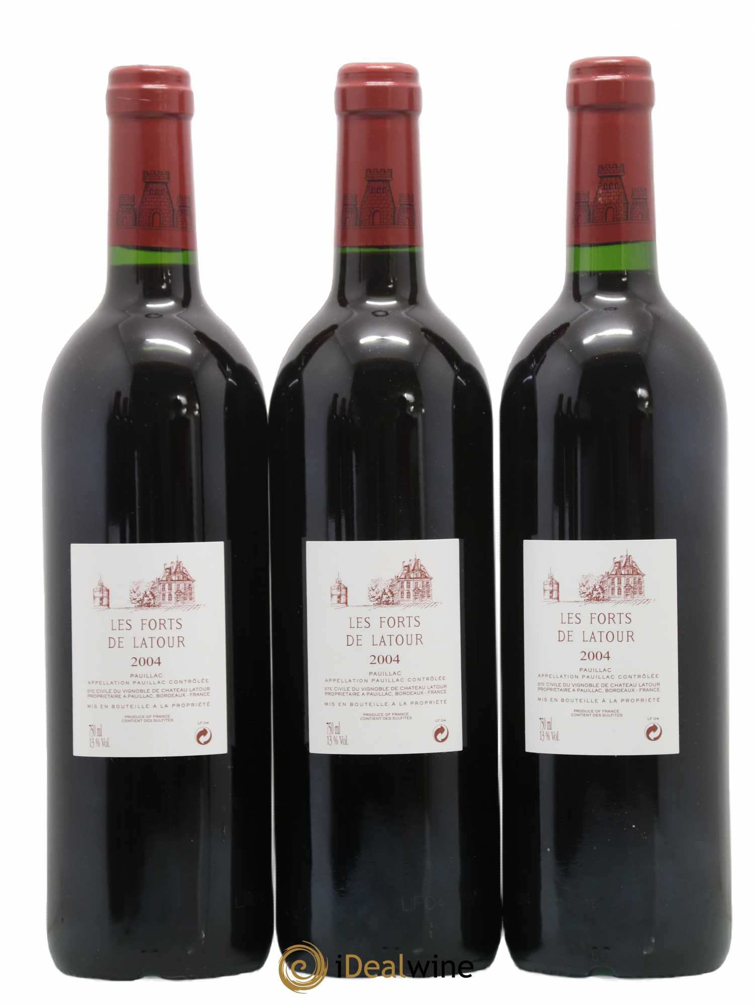Les Forts de Latour Second Vin 2004 - Lot de 12 bouteilles - 2