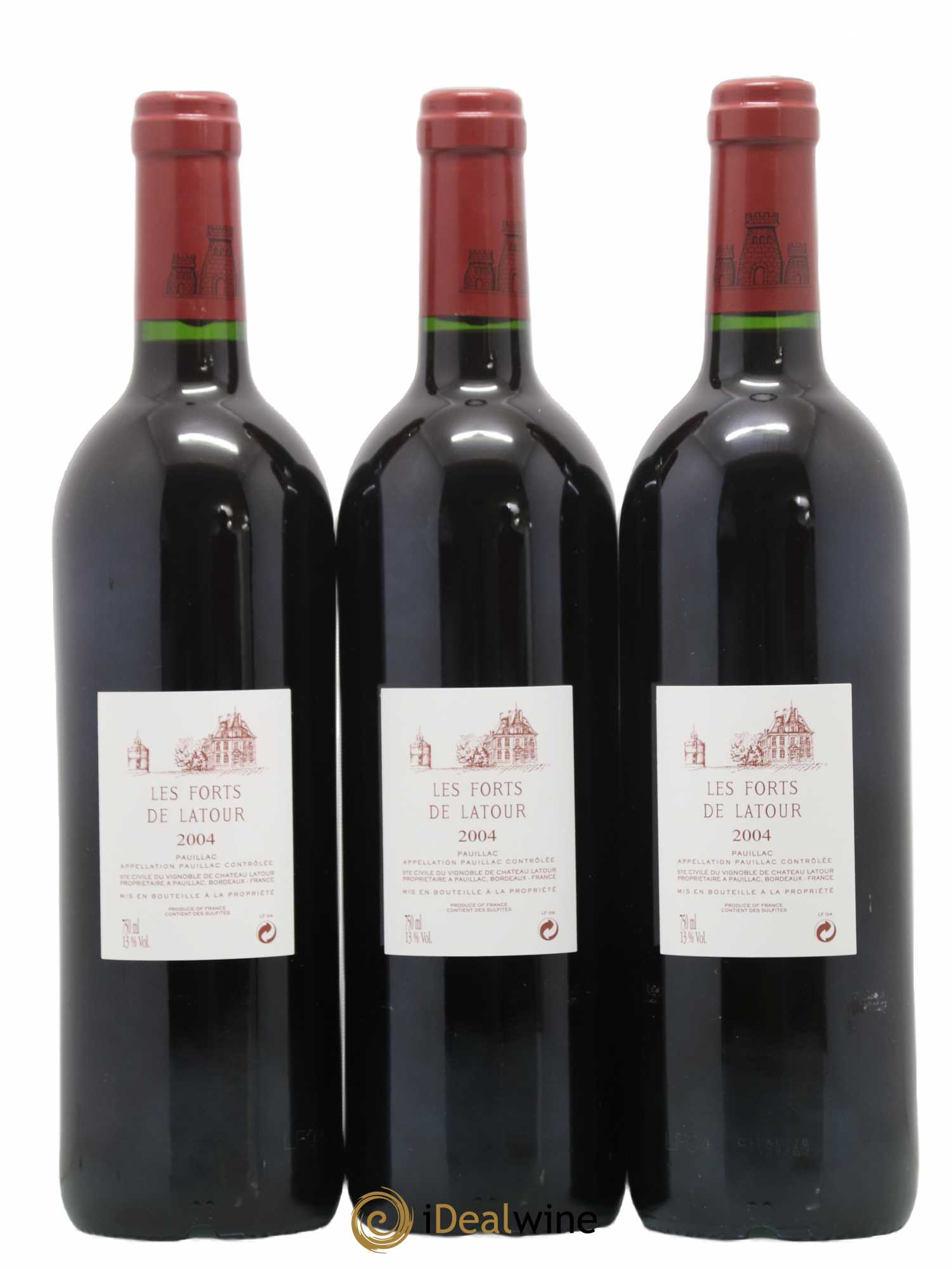 Les Forts de Latour Second Vin 2004 - Lot de 12 bouteilles - 8
