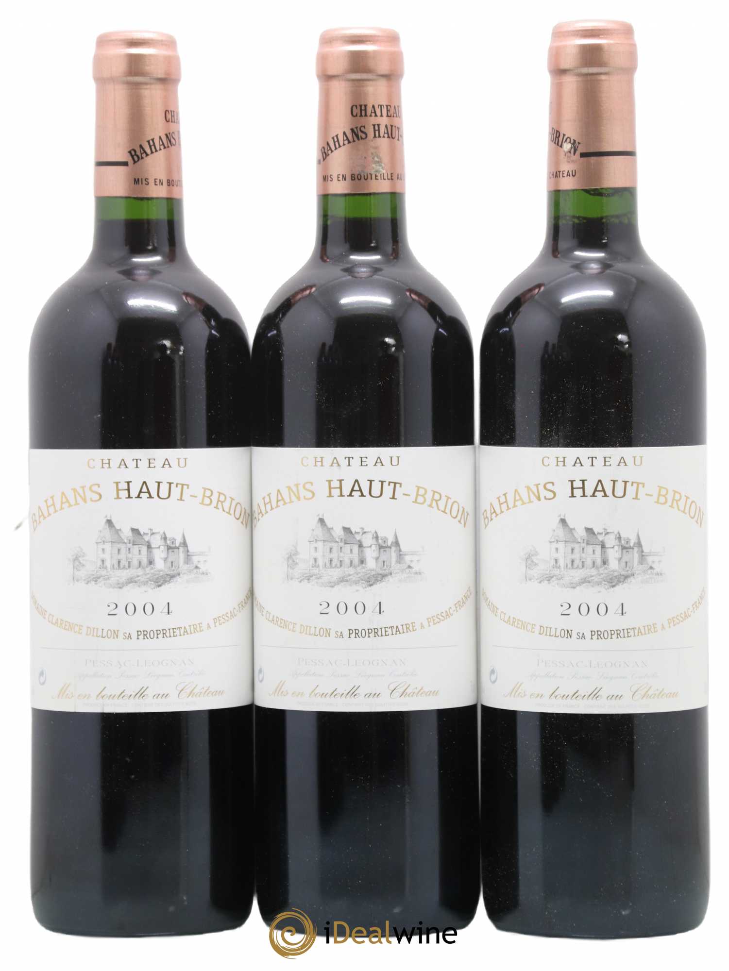 Clarence (Bahans) de Haut-Brion Second Vin 2004 - Lot de 3 bouteilles - 0