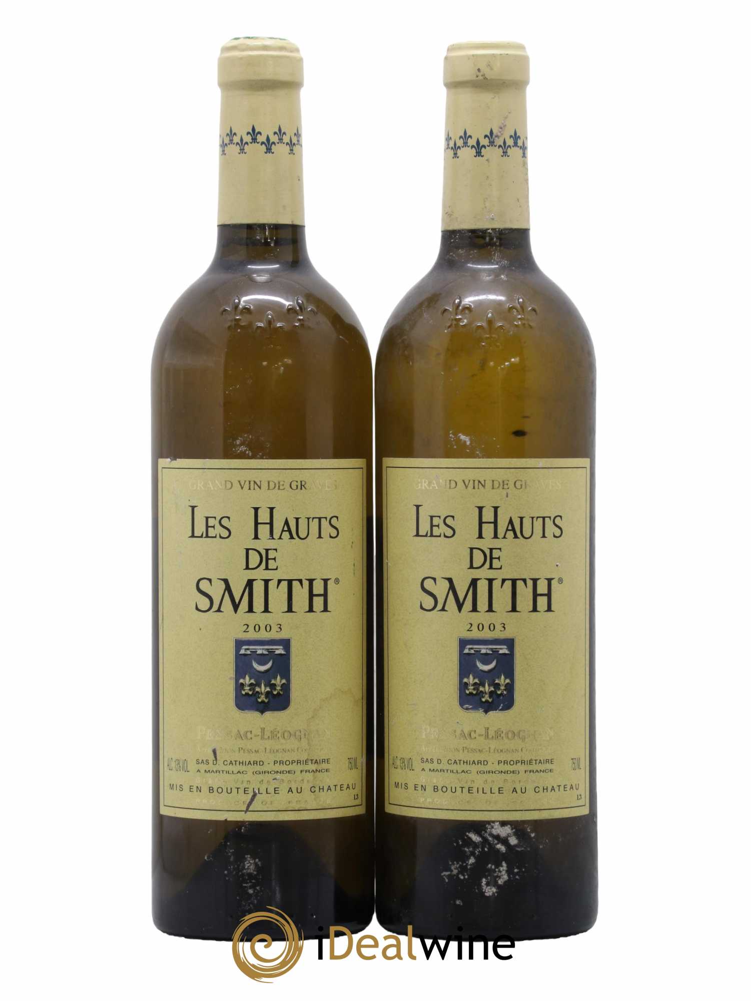 Les Hauts de Smith Second Vin 2003 - Lot de 2 bouteilles - 0